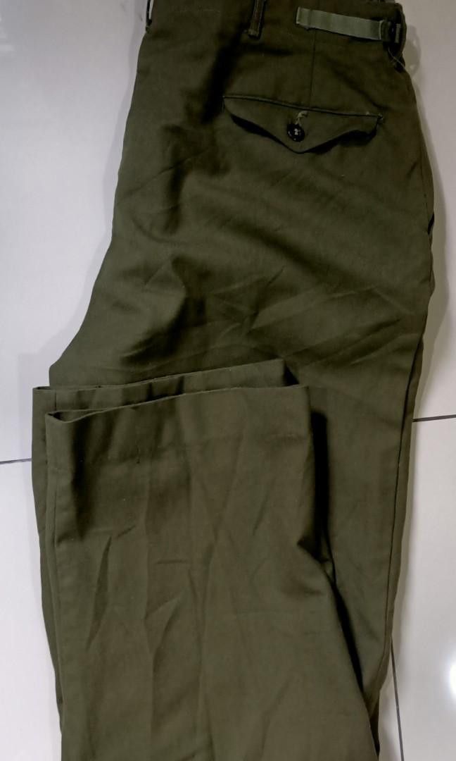 Troop × Vintage Vintage 1951 Us Army Wool Field Pants M1951 Troopers Size US 37 - 3 Thumbnail