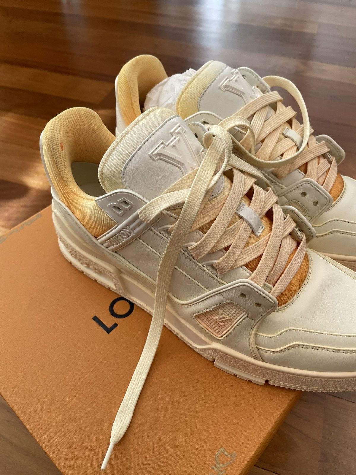 Louis Vuitton Louis Vuitton Sneakers Sun Fade Customised by Le Chef Studio Size US 8 / EU 41 - 4 Thumbnail