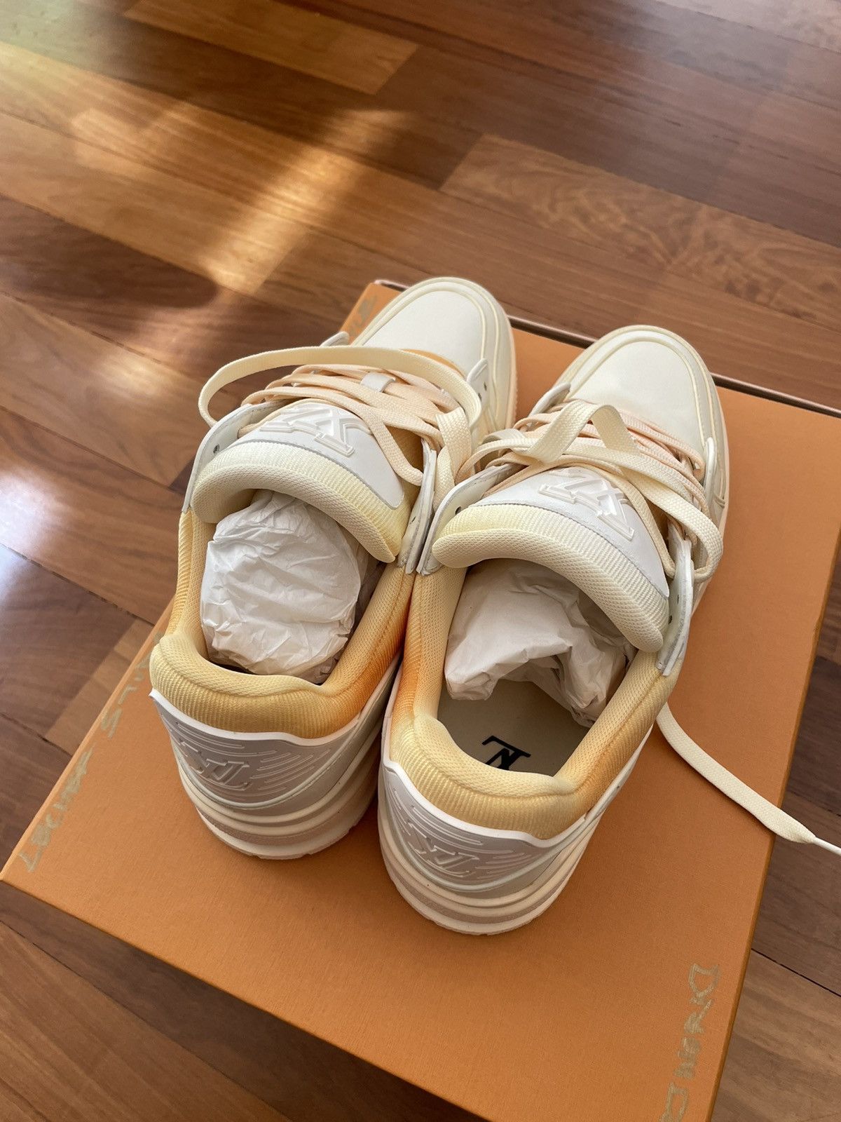 Louis Vuitton Louis Vuitton Sneakers Sun Fade Customised by Le Chef Studio Size US 8 / EU 41 - 6 Thumbnail