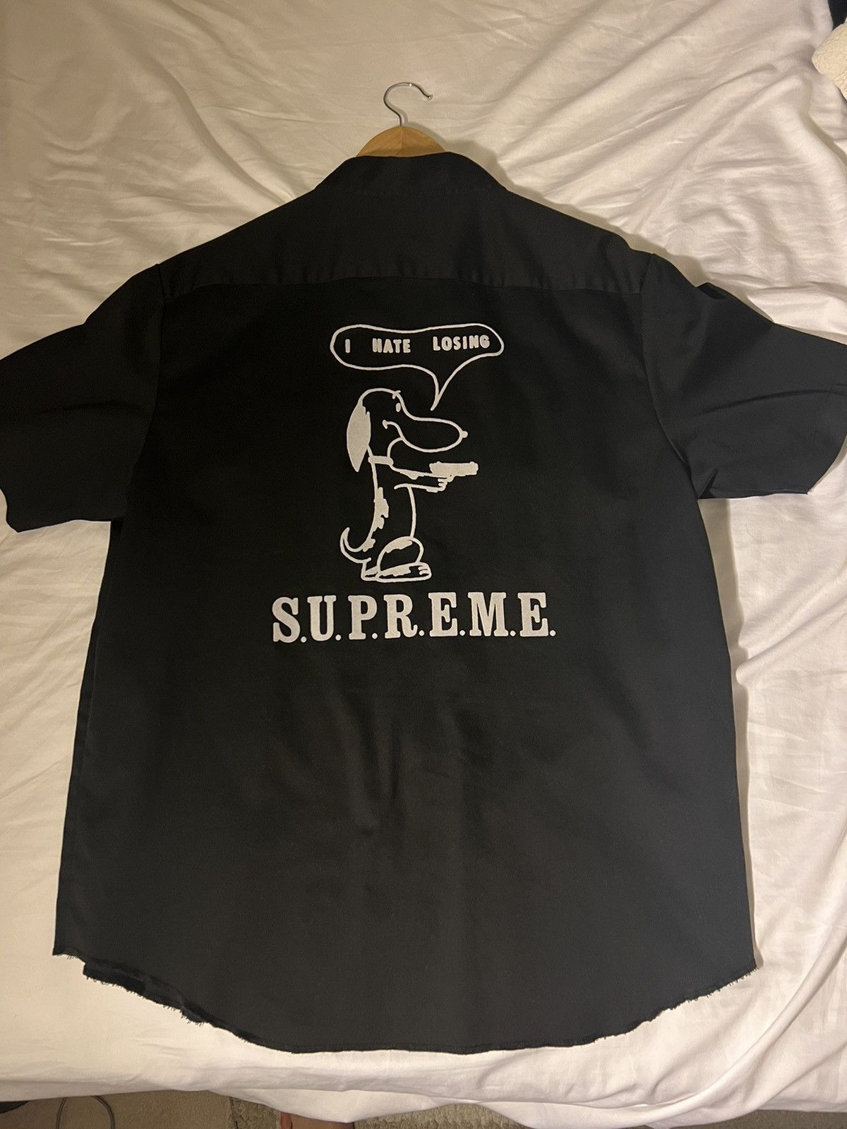 Supreme Supreme Dog S\S Work Shirt | Grailed