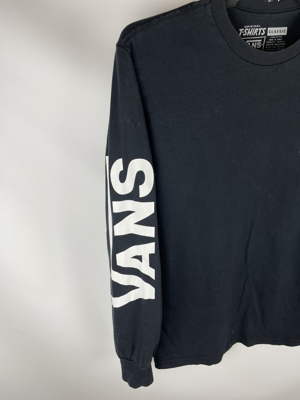 Vans Vans streetwear double big logo sleeves skateboard skaters Size US S / EU 44-46 / 1 - 2 Thumbnail