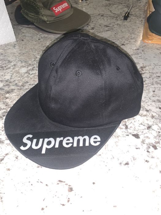 Supreme Supreme Visor Label 6-Panel Hat | Grailed