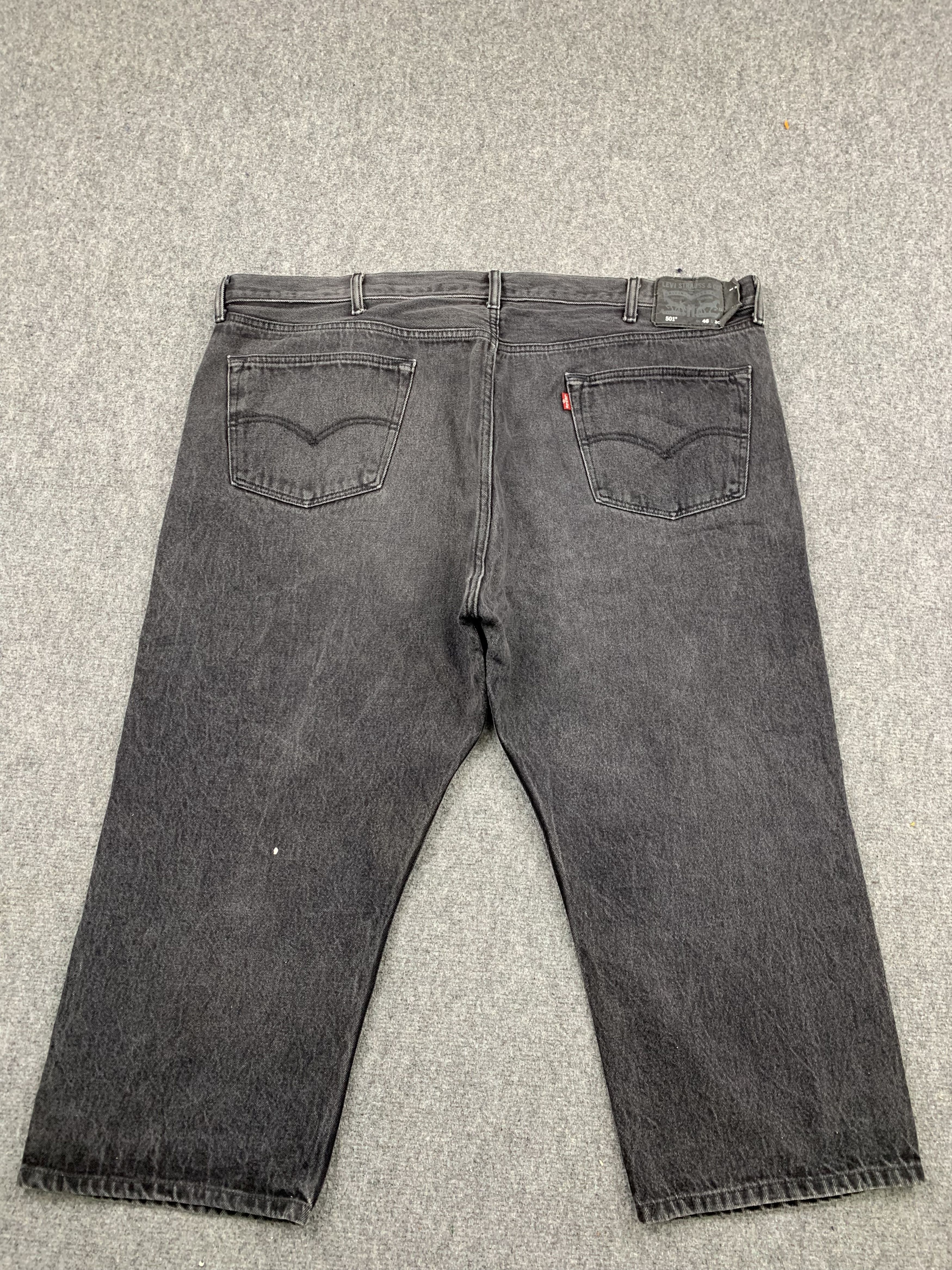 Levi's Vintage Levis 501 Faded Black Jeans DP1810 Size US 44 / EU 60 - 3 Thumbnail