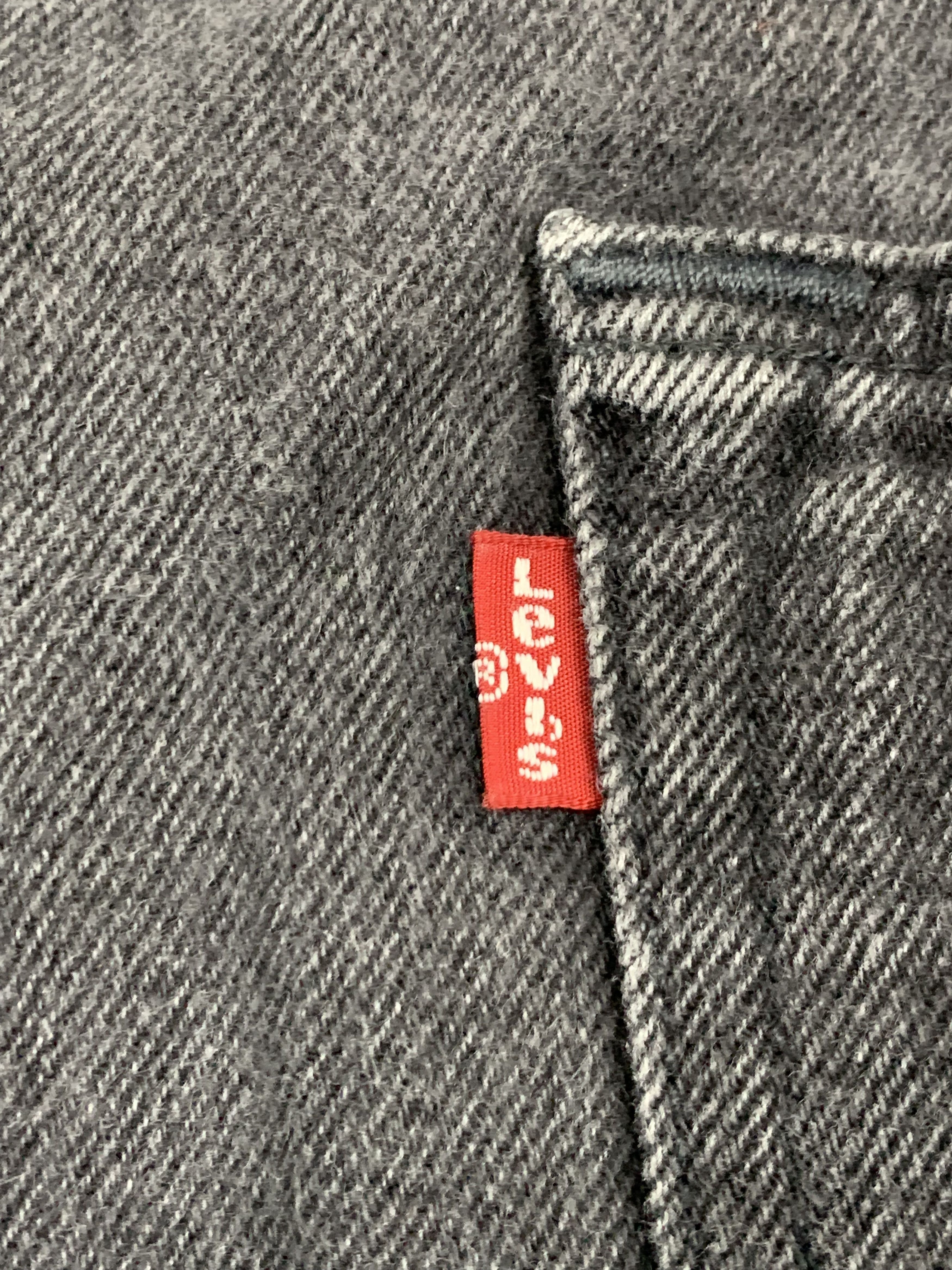 Levi's Vintage Levis 501 Faded Black Jeans DP1810 Size US 44 / EU 60 - 6 Thumbnail