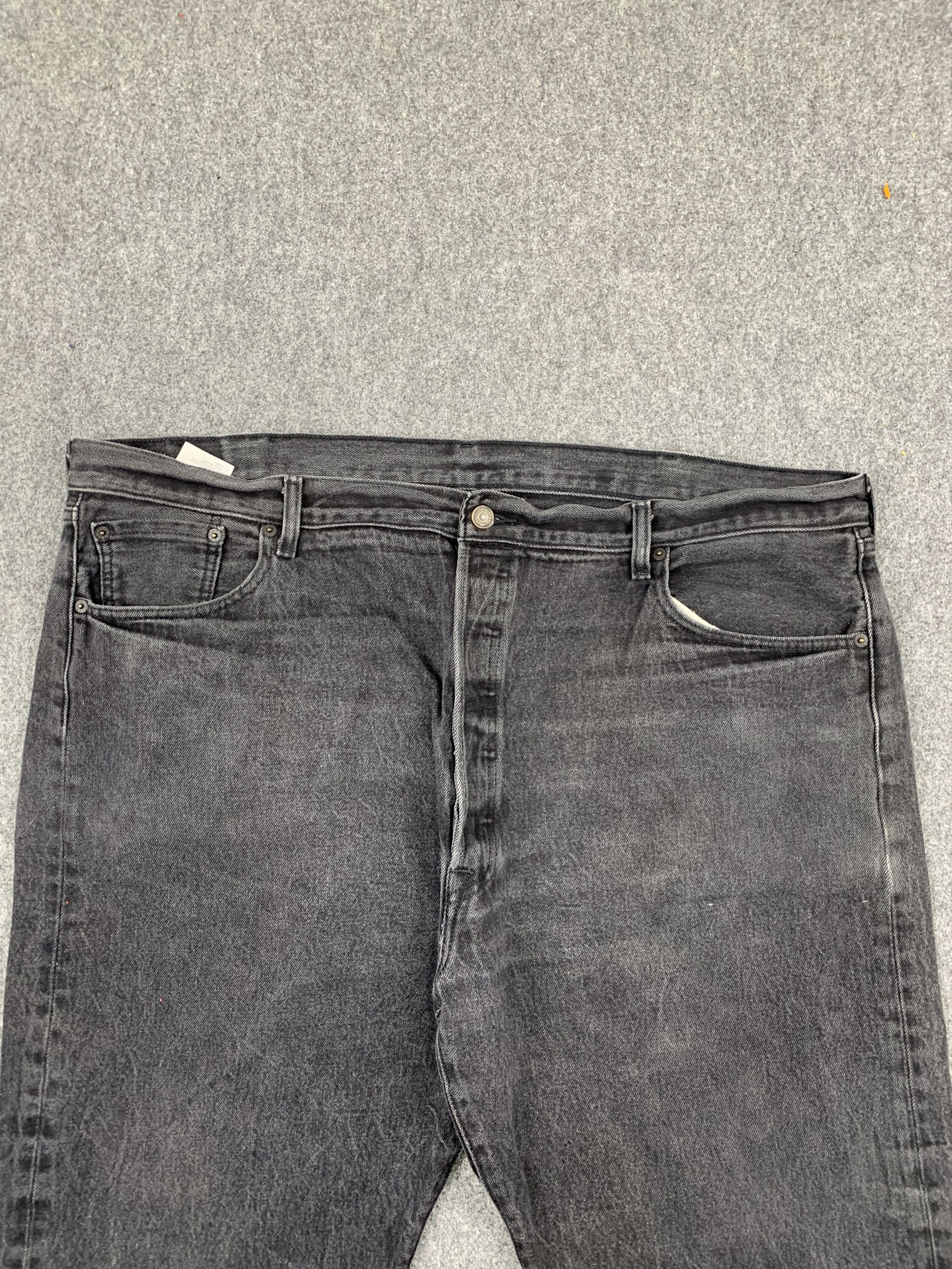 Levi's Vintage Levis 501 Faded Black Jeans DP1810 Size US 44 / EU 60 - 2 Thumbnail