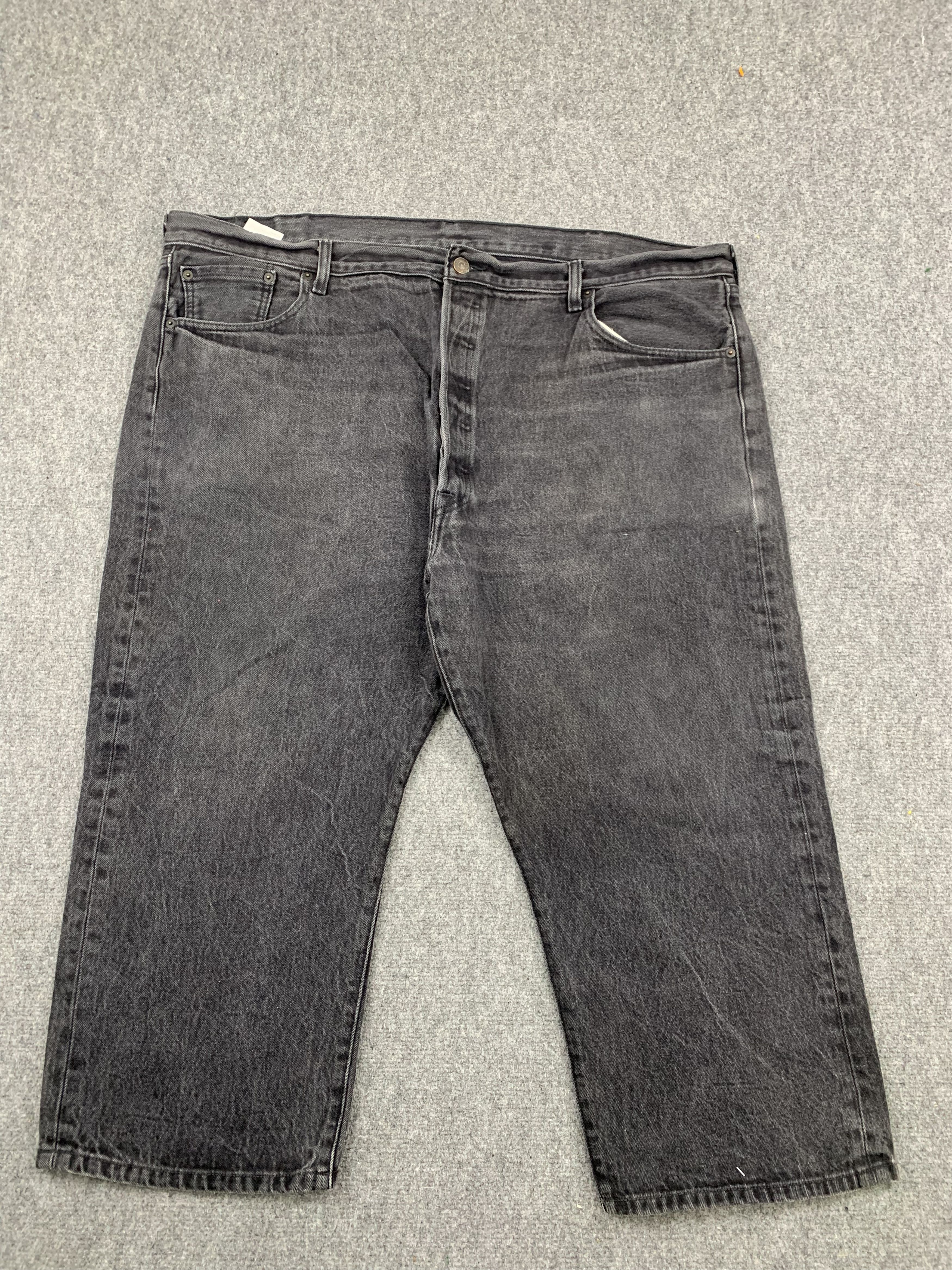 Levi's Vintage Levis 501 Faded Black Jeans DP1810 Size US 44 / EU 60 - 1 Thumbnail