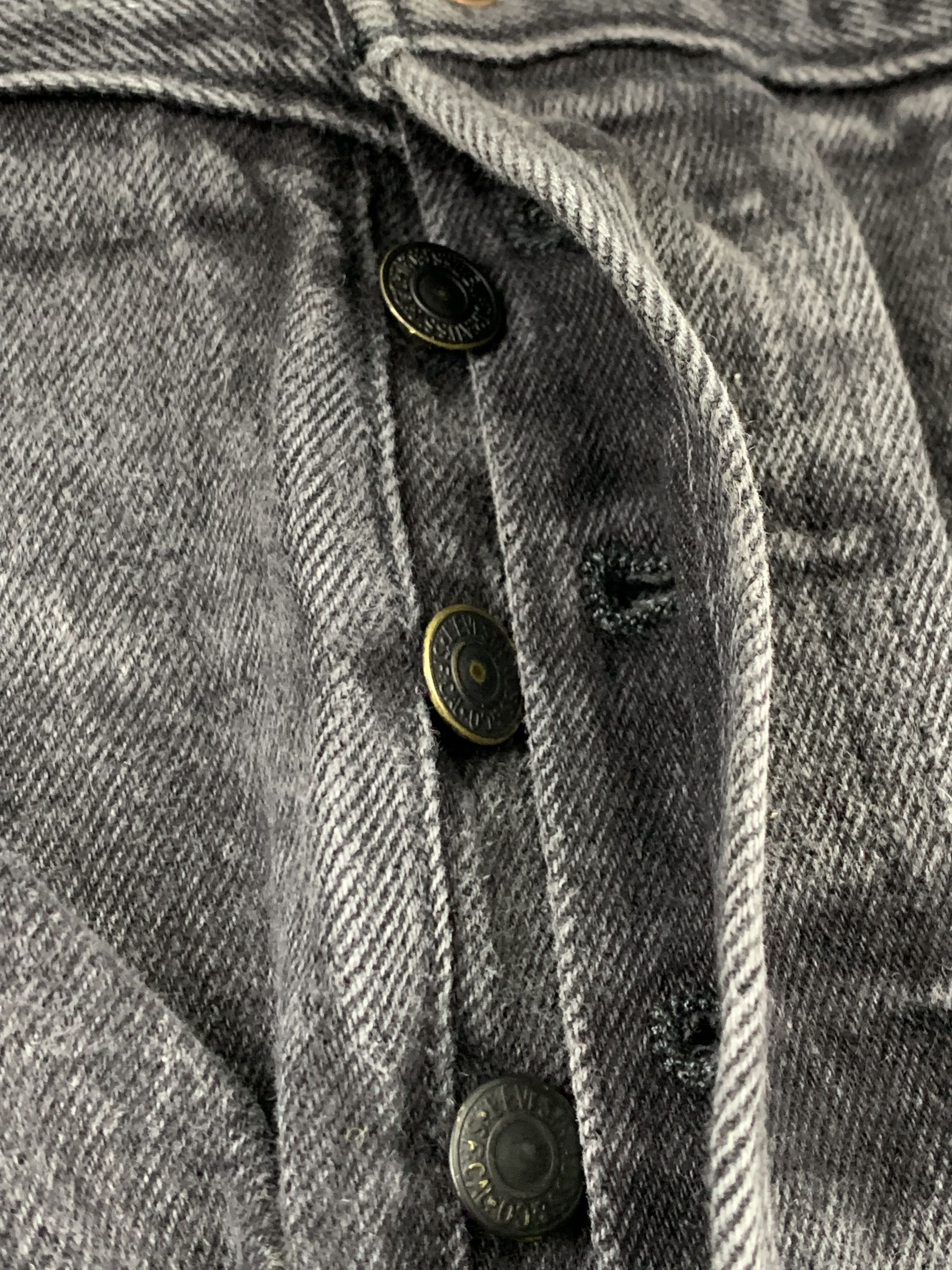 Levi's Vintage Levis 501 Faded Black Jeans DP1810 Size US 44 / EU 60 - 13 Thumbnail