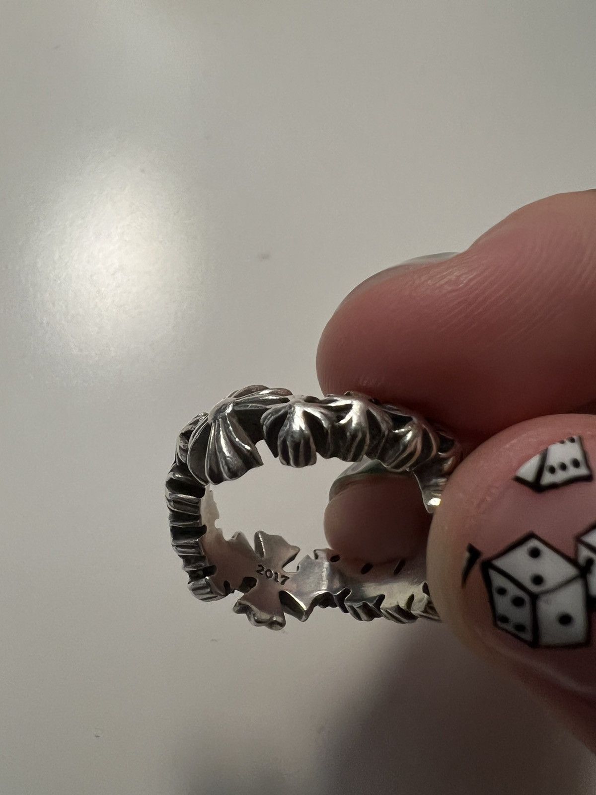 Chrome Hearts chrome hearts CH plus wave ring size 7 | Grailed