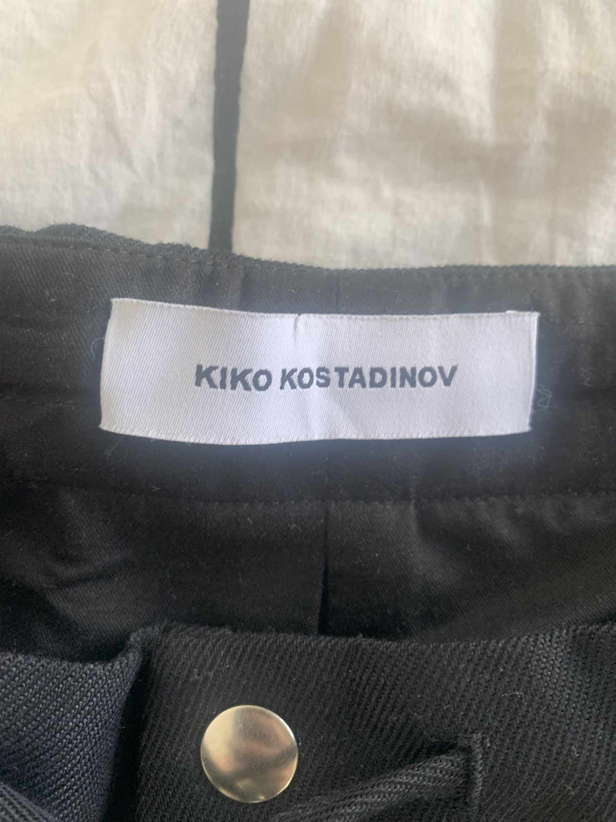 Kiko Kostadinov Arcadia Trousers 00102021 Crow Black Size US 30 / EU 46 - 3 Thumbnail