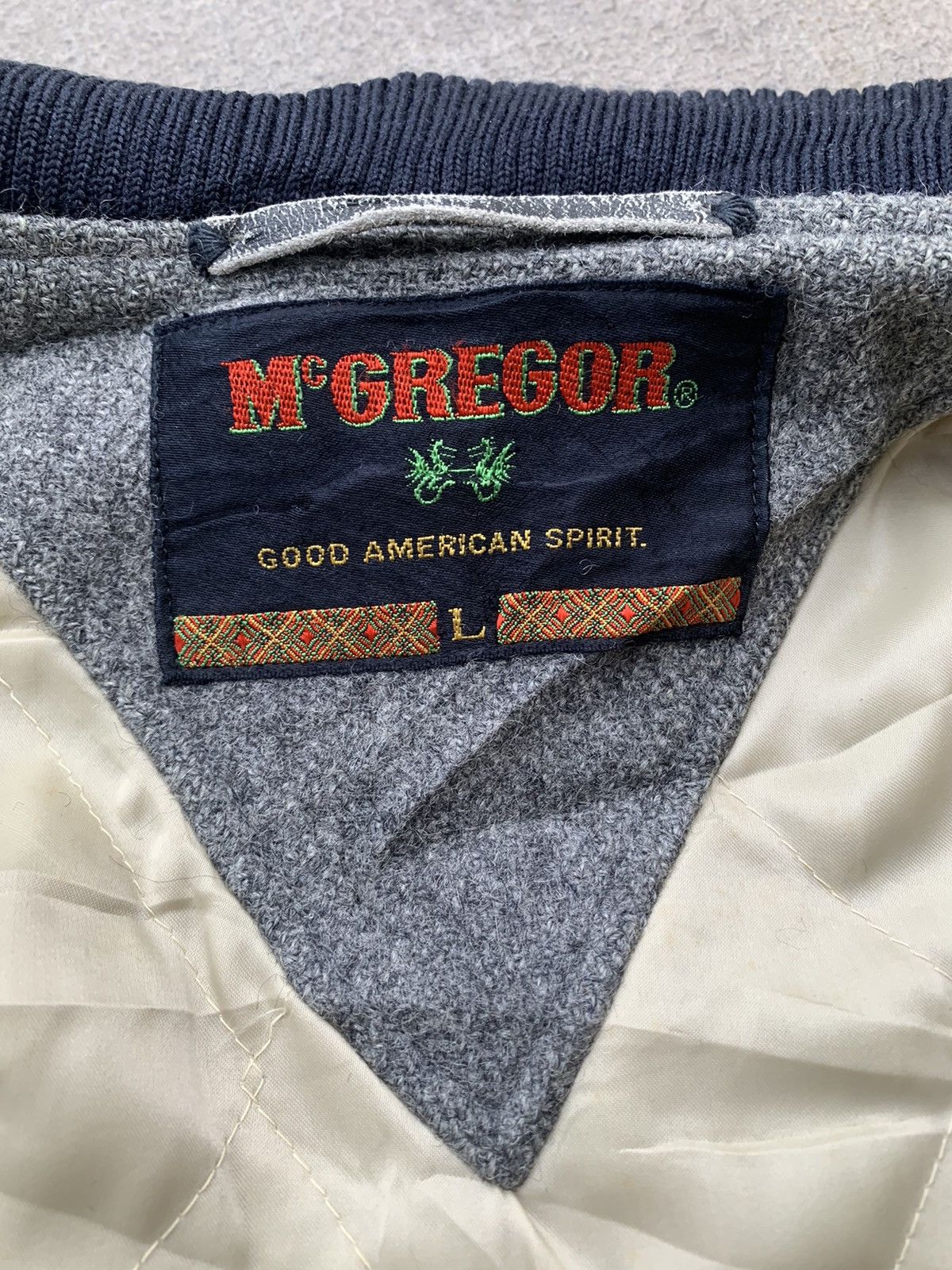 McGregor × Vintage Vintage Letterman McGregor Varsity Jacket Size US L / EU 52-54 / 3 - 13 Thumbnail