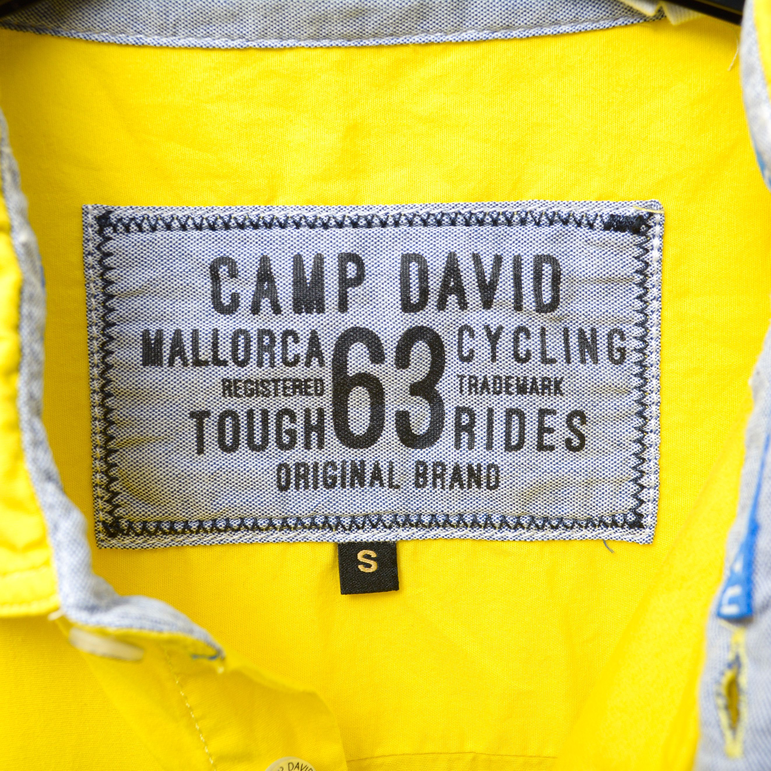 Camp David Short Sleeve Shirt Button Embroidery Casual Regular Top Size US S / EU 44-46 / 1 - 4 Thumbnail