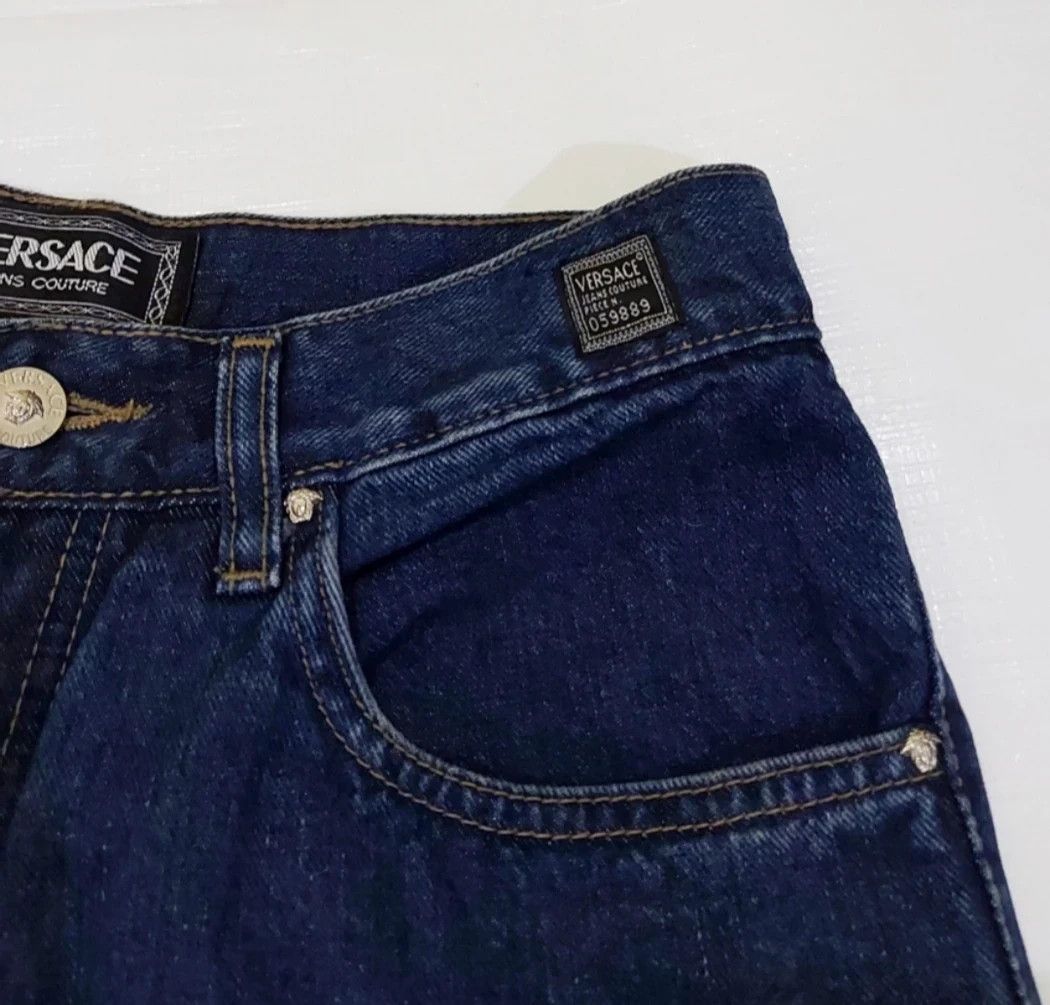 Versace × Versace Jeans Couture × Vintage Vintage Versace Jeans Couture Denim Pants Size US 28 / EU 44 - 9 Thumbnail