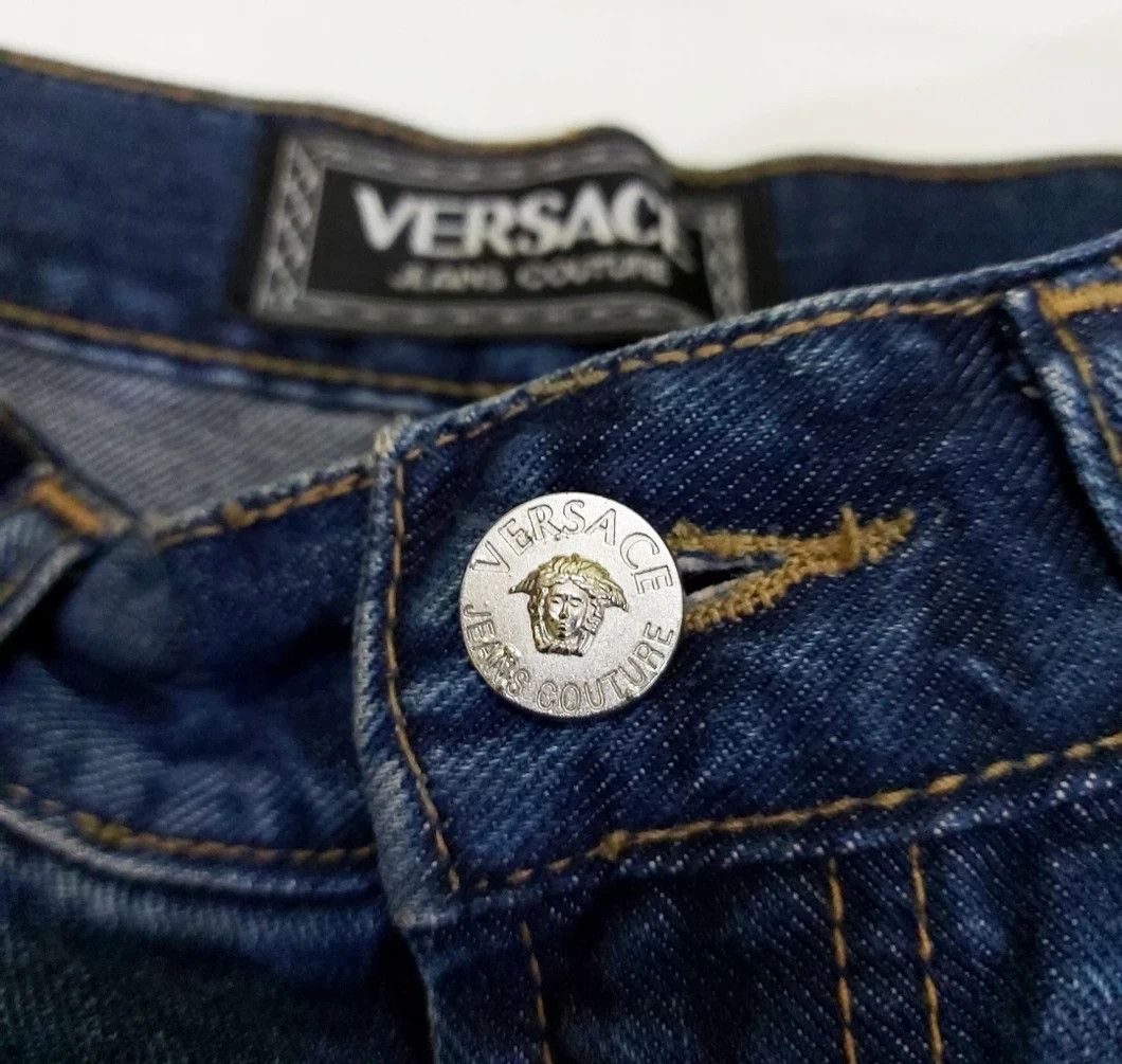 Versace × Versace Jeans Couture × Vintage Vintage Versace Jeans Couture Denim Pants Size US 28 / EU 44 - 11 Thumbnail
