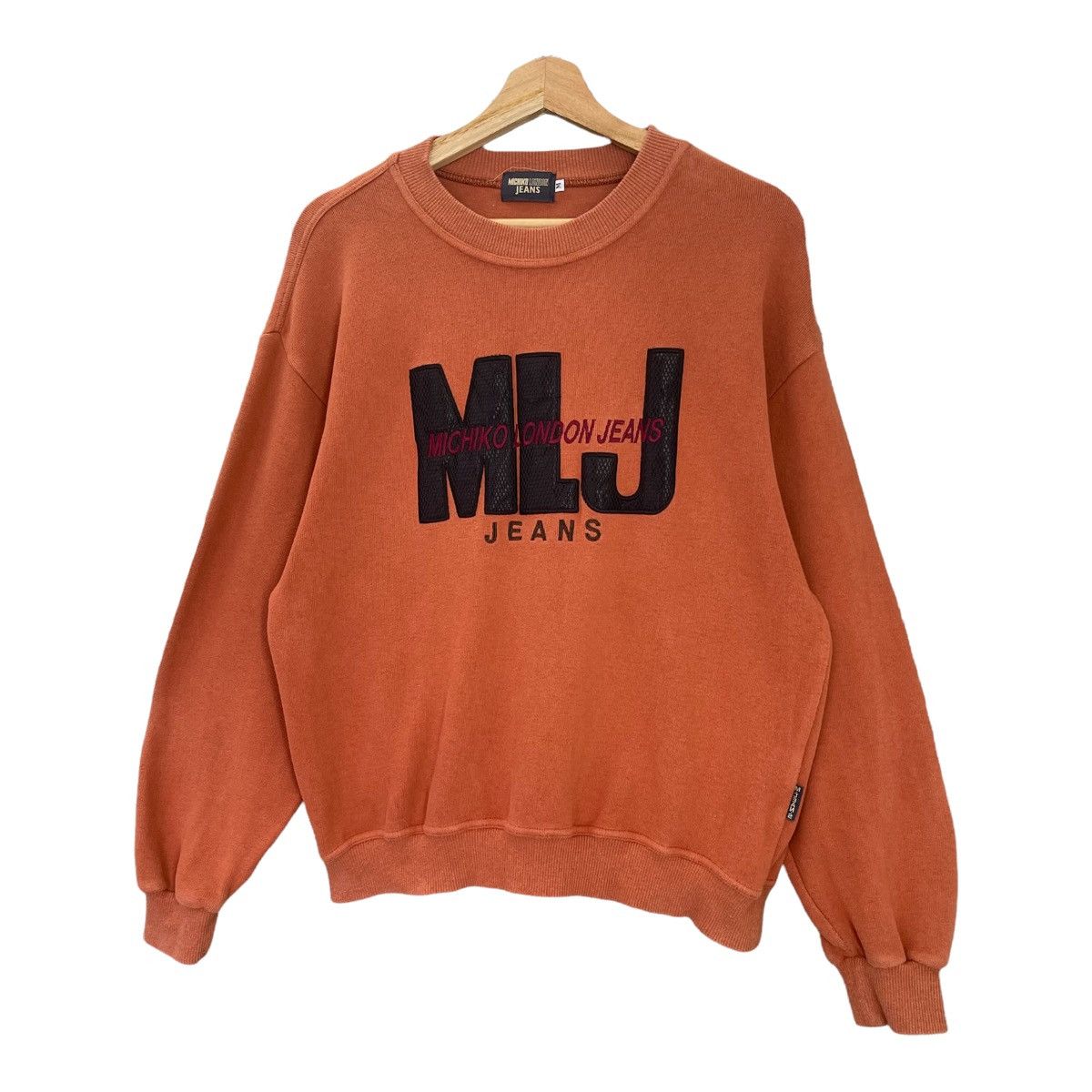 Michiko Koshino London 90’s Michiko London Big Logo Crewneck Sweatshirt Size M Size US M / EU 48-50 / 2 - 3 Thumbnail