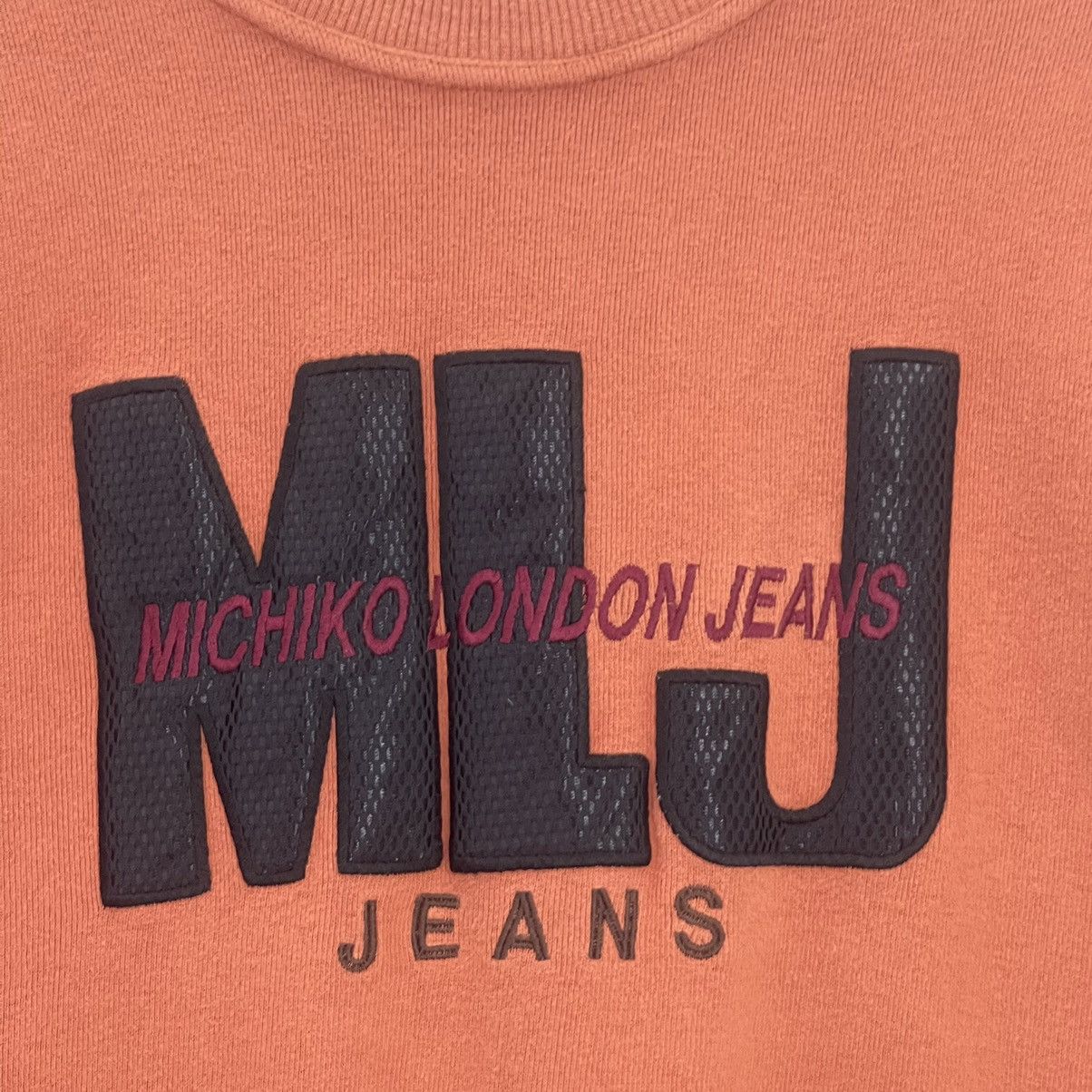 Michiko Koshino London 90’s Michiko London Big Logo Crewneck Sweatshirt Size M Size US M / EU 48-50 / 2 - 5 Thumbnail