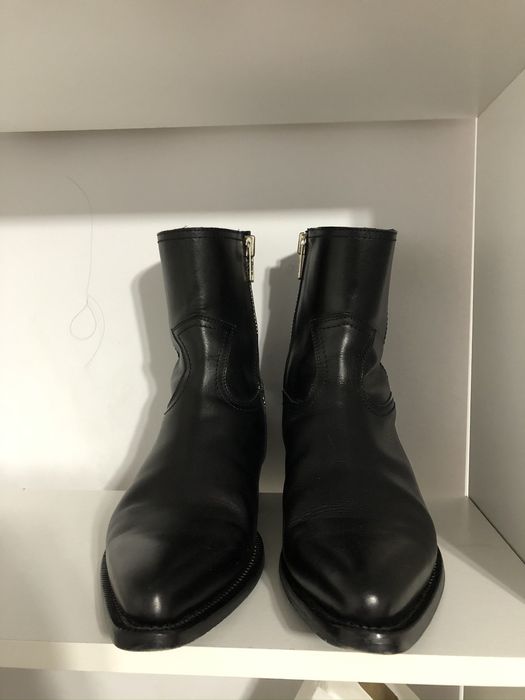 From The First FTF Diego Boots 45mm in Black Leather | Grailed