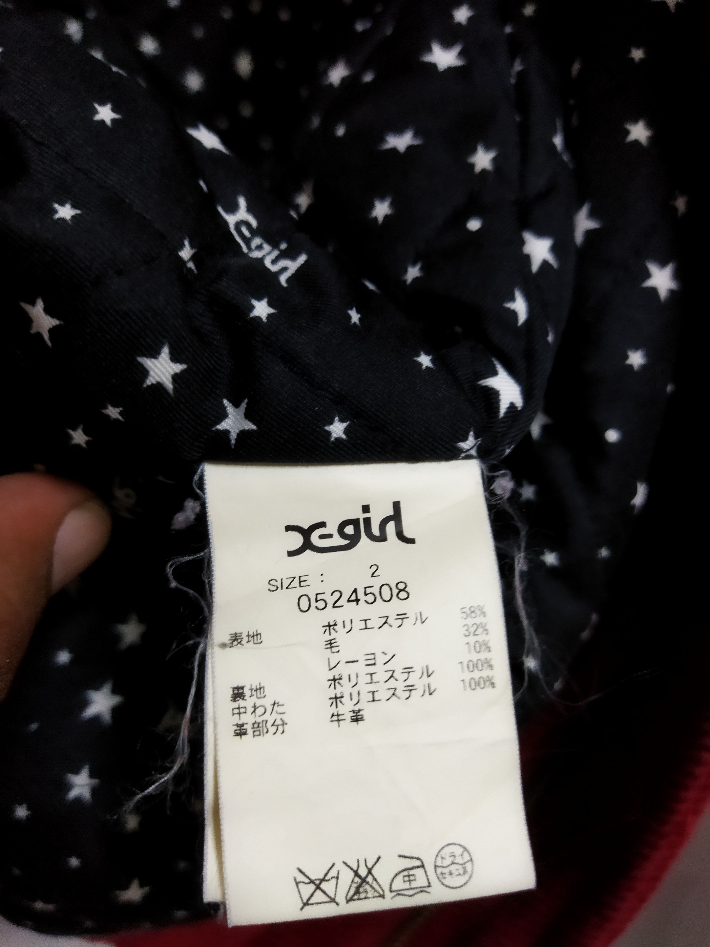 Japanese Brand X-Girl jacket rare design Size US M / EU 48-50 / 2 - 11 Thumbnail