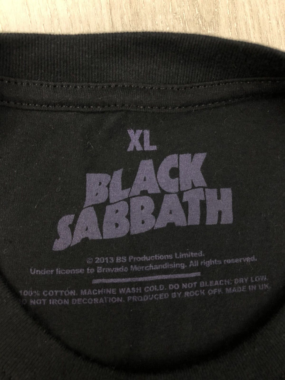 Black Sabbath × Vintage Black Sabbath vintage 2013 Tee Size US XL / EU 56 / 4 - 3 Thumbnail