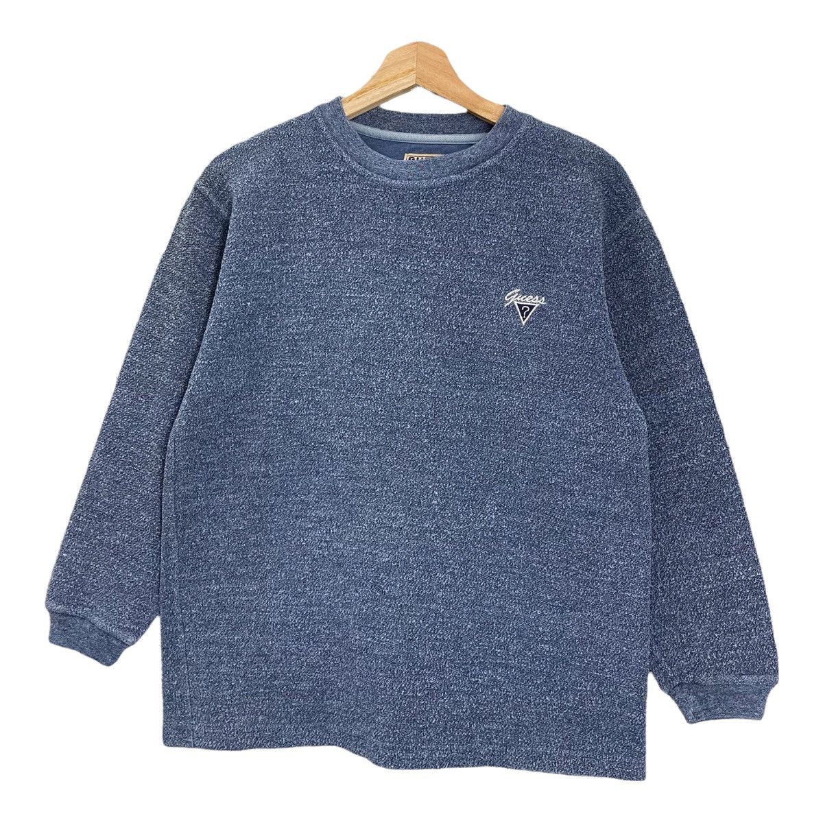 Guess 90s Guess Small Logo Embroidered Crewneck Sweatshirt Size S Size US S / EU 44-46 / 1 - 3 Thumbnail