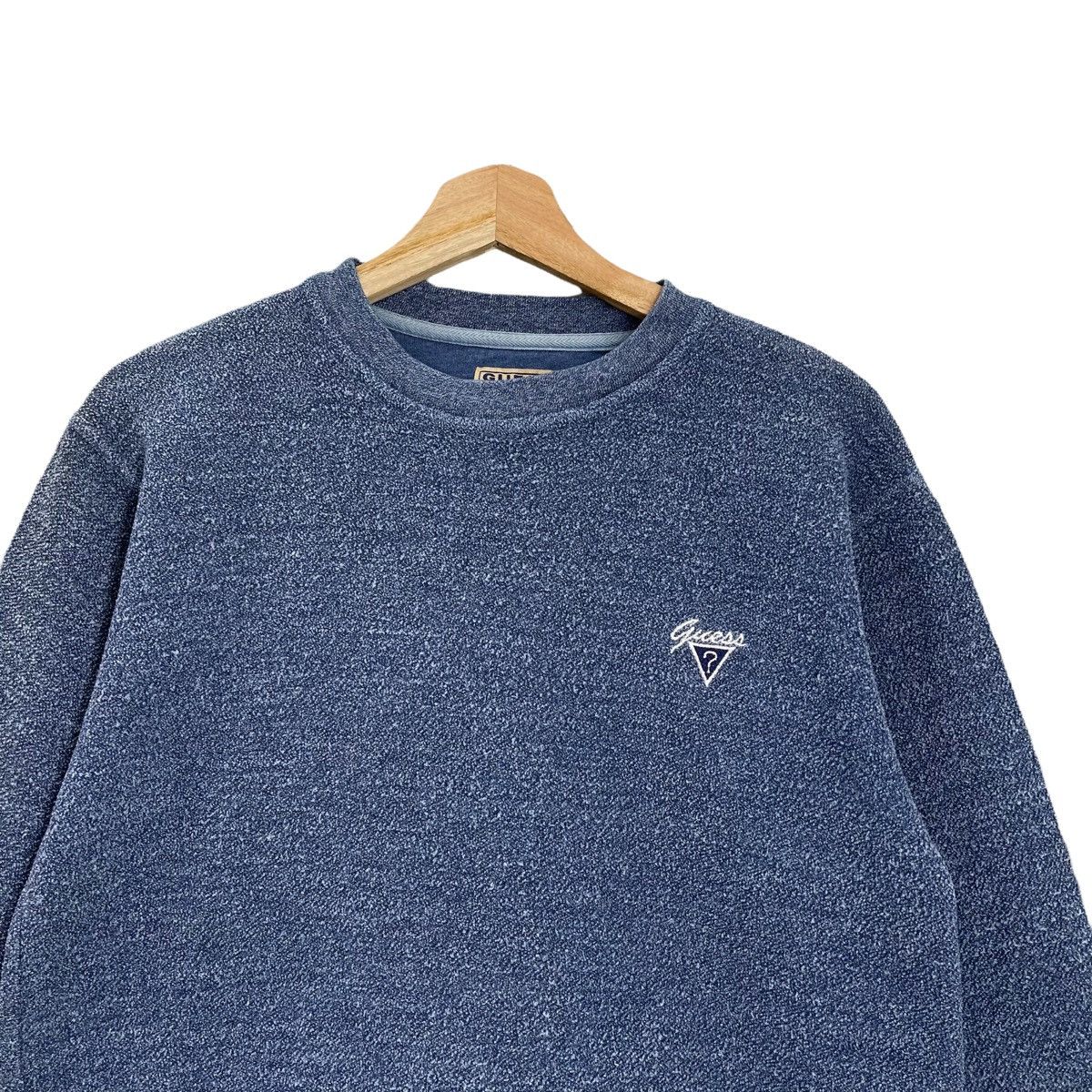 Guess 90s Guess Small Logo Embroidered Crewneck Sweatshirt Size S Size US S / EU 44-46 / 1 - 4 Thumbnail