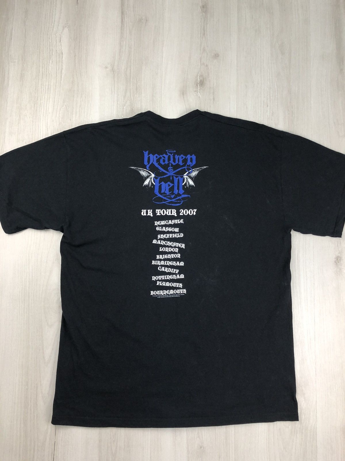 Black Sabbath × Vintage Black Sabbath Heaven And Hell 2007 Tour tee Size US XL / EU 56 / 4 - 6 Thumbnail