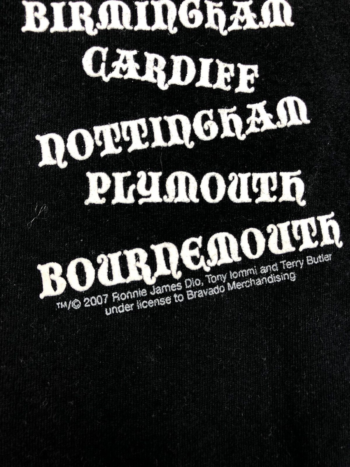 Black Sabbath × Vintage Black Sabbath Heaven And Hell 2007 Tour tee Size US XL / EU 56 / 4 - 8 Thumbnail