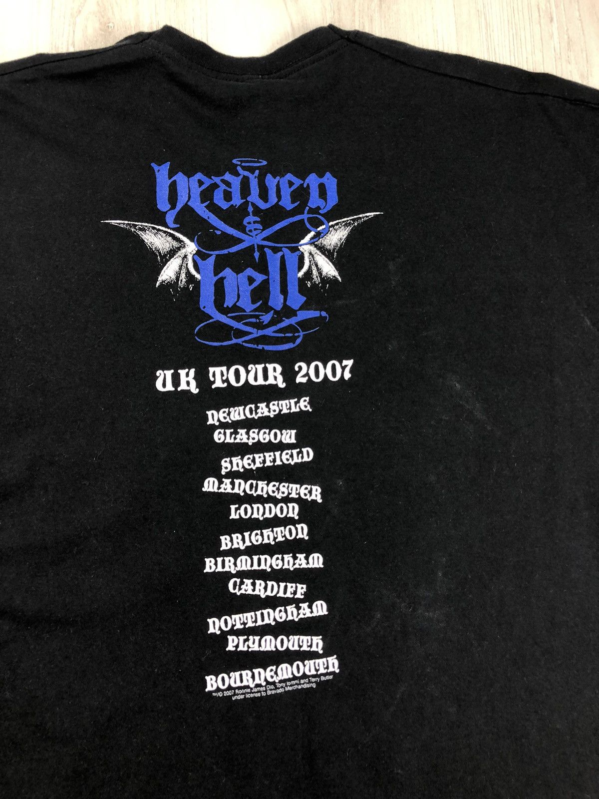 Black Sabbath × Vintage Black Sabbath Heaven And Hell 2007 Tour tee Size US XL / EU 56 / 4 - 7 Thumbnail