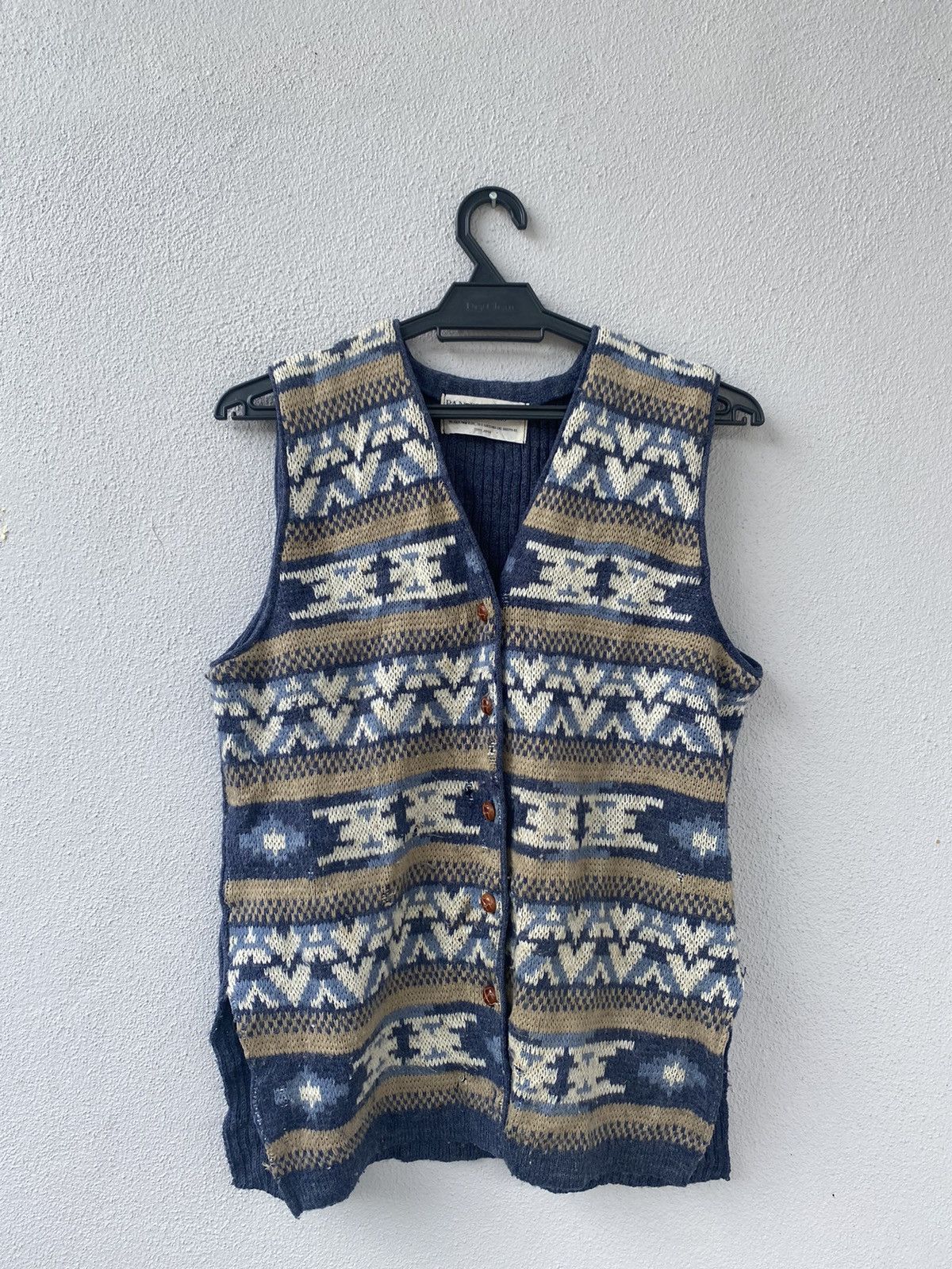 Aran Isles Knitwear × Japanese Brand Vintage Pan Planning knitwear Size US S / EU 44-46 / 1 - 1 Thumbnail