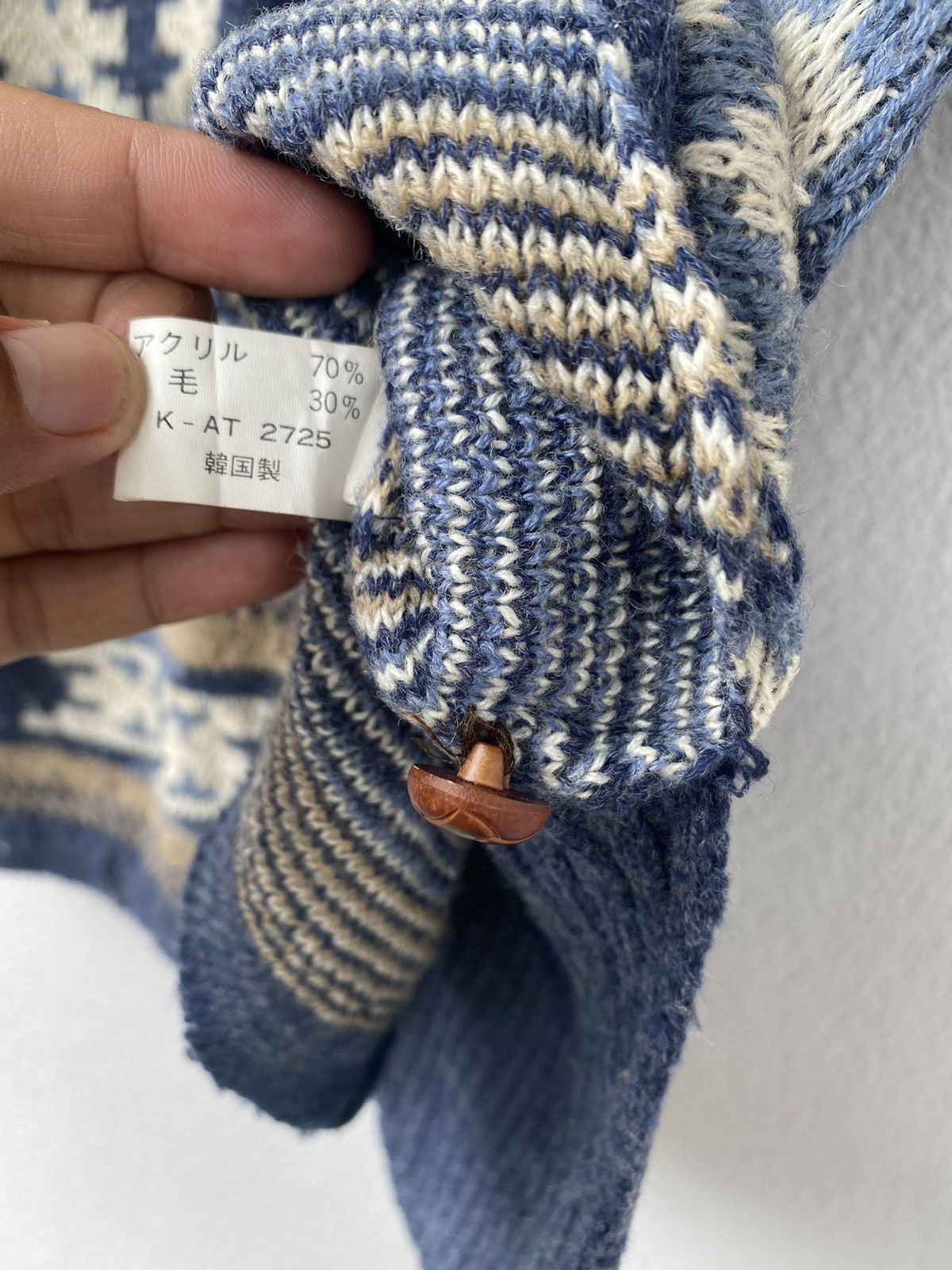 Aran Isles Knitwear × Japanese Brand Vintage Pan Planning knitwear Size US S / EU 44-46 / 1 - 6 Thumbnail