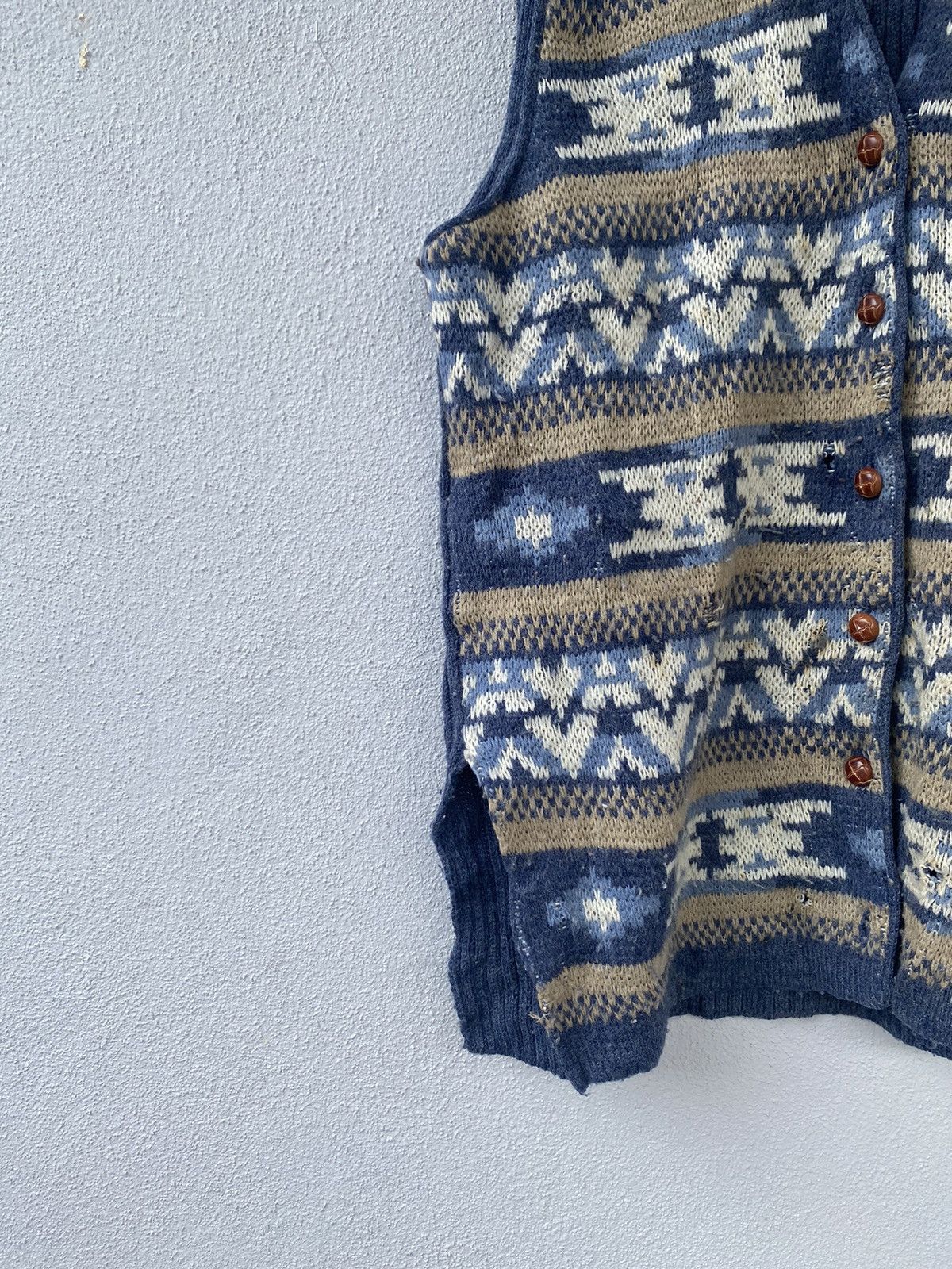 Aran Isles Knitwear × Japanese Brand Vintage Pan Planning knitwear Size US S / EU 44-46 / 1 - 3 Thumbnail