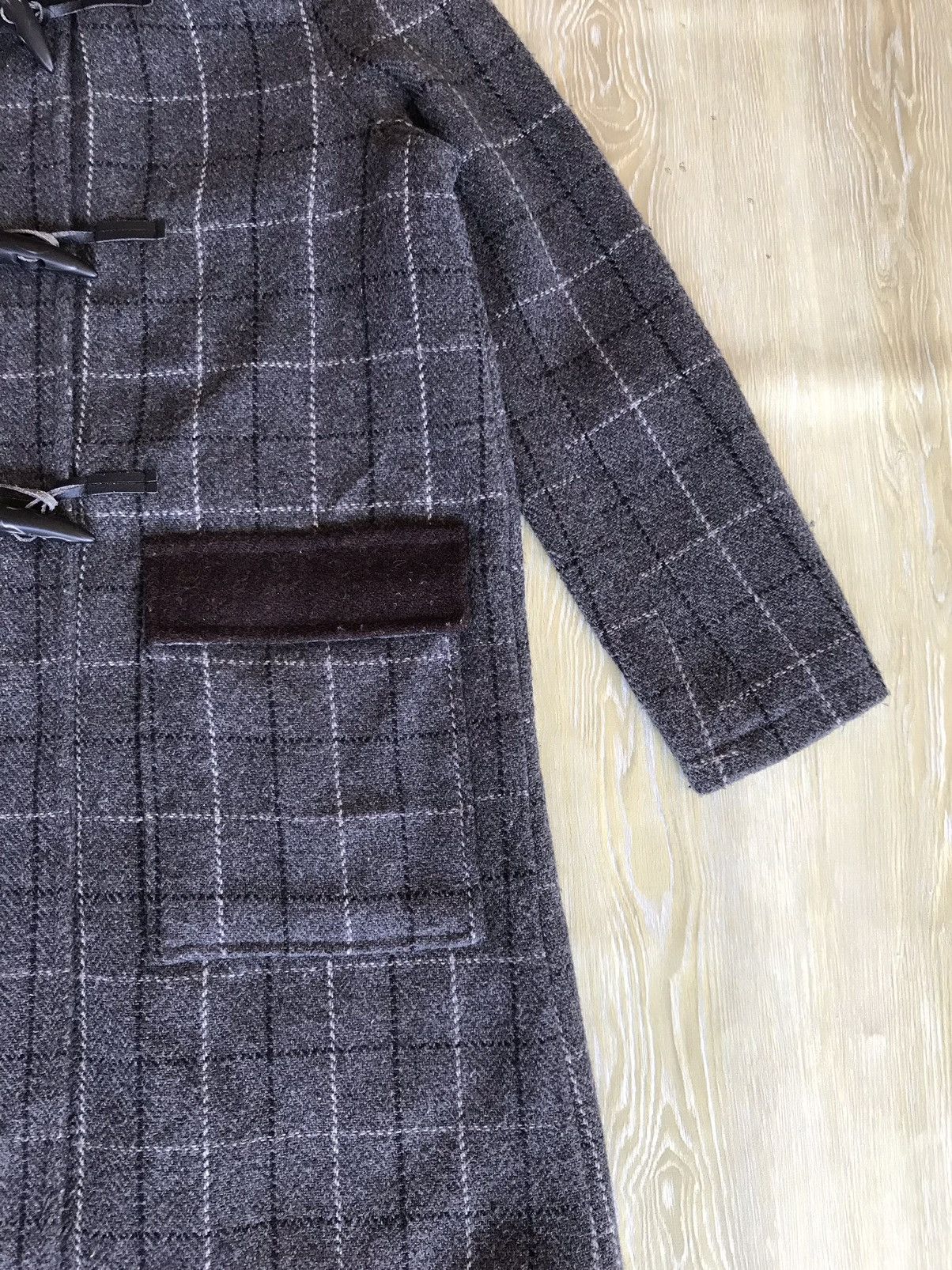 Harris Tweed × Japanese Brand Harris Tweed Wool Parka Hooded Jacket Size US S / EU 44-46 / 1 - 6 Thumbnail