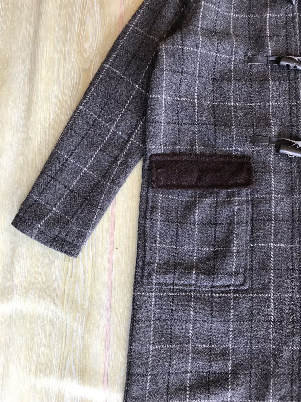 Harris Tweed × Japanese Brand Harris Tweed Wool Parka Hooded Jacket Size US S / EU 44-46 / 1 - 5 Thumbnail