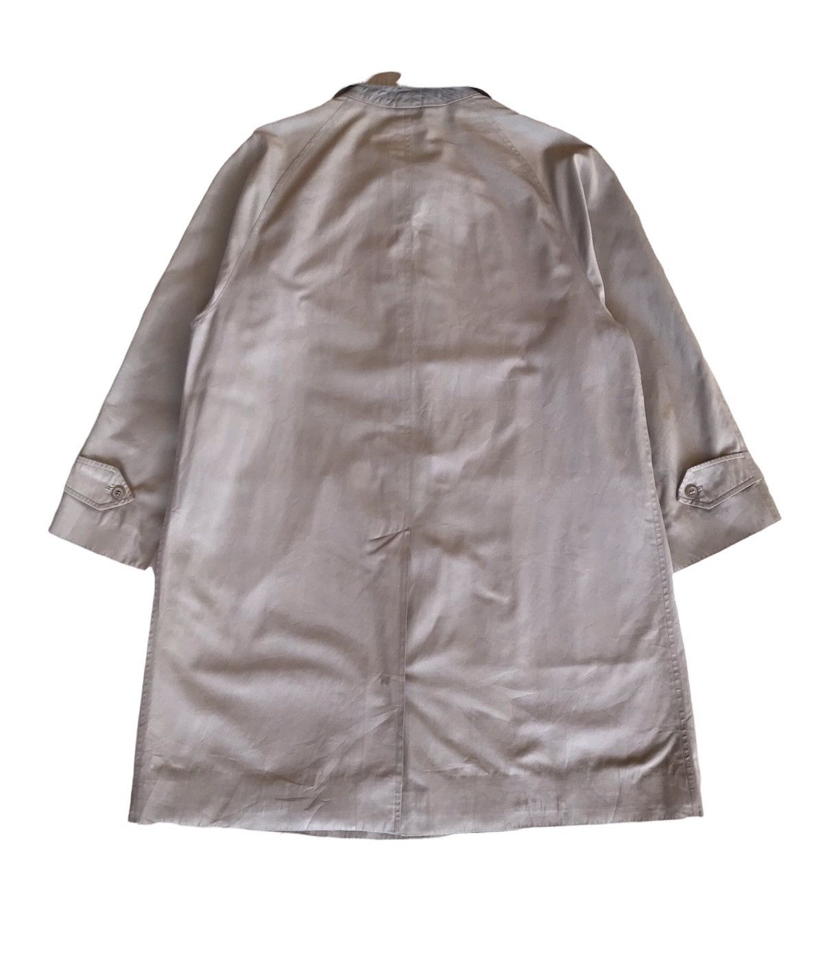 Burberry Vinatge 80s Burberry Prorsum Trench Coat Jacket Size US M / EU 48-50 / 2 - 3 Thumbnail