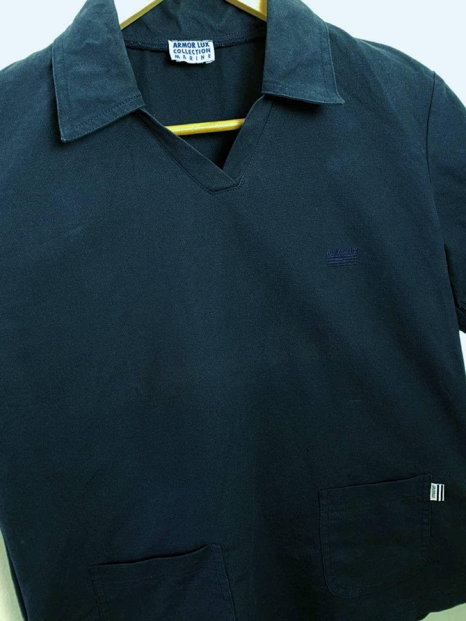 Armor-Lux Armor Lux Collection Marine Polo Shirt Vintage 90s France Size US S / EU 44-46 / 1 - 11 Thumbnail
