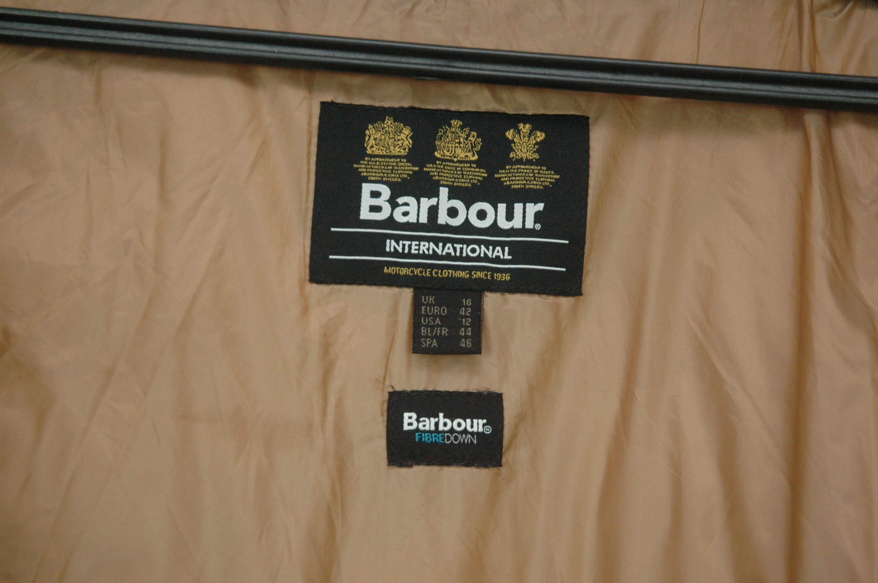Barbour Barbour International Nurburg Quilt Fibre Down Wmns US12 Size XL / US 12-14 / IT 48-50 - 8 Thumbnail