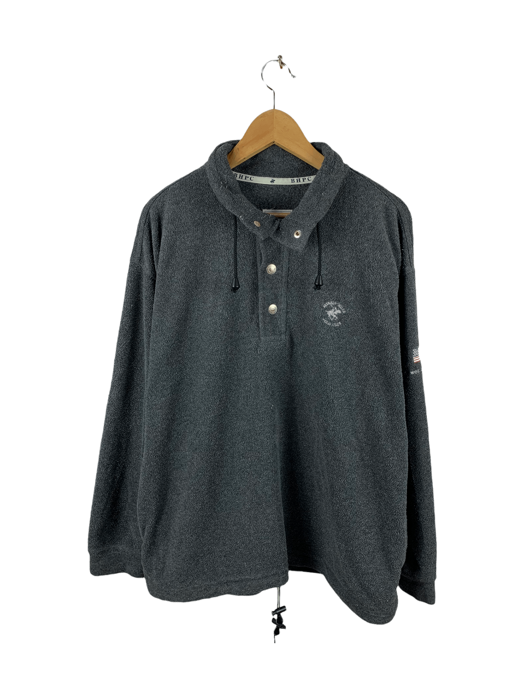 Beverly Hills Polo Club 🔥Beverly Hills Polo Club Snap On Sweater Pullover Size US L / EU 52-54 / 3 - 1 Thumbnail