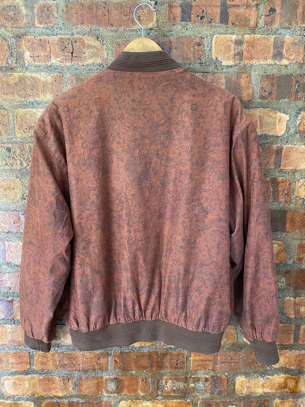 Yves Saint Laurent 90s YSL floral classic bomber jacket Size US L / EU 52-54 / 3 - 9 Thumbnail