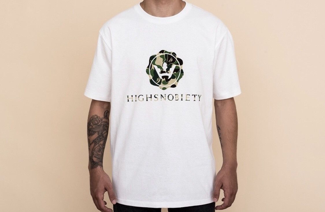 NEW Bape x Highsnobiety 10th Anniversary Tee