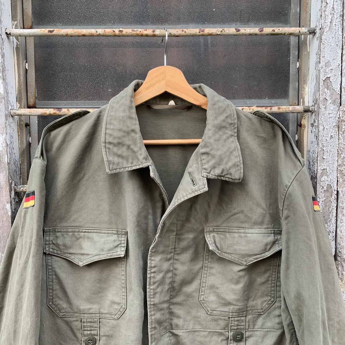 Vintage ⚡️ FLASH DEAL ⚡️ Vintage OG Germany Army Button Ups Jacket Size US M / EU 48-50 / 2 - 2 Thumbnail