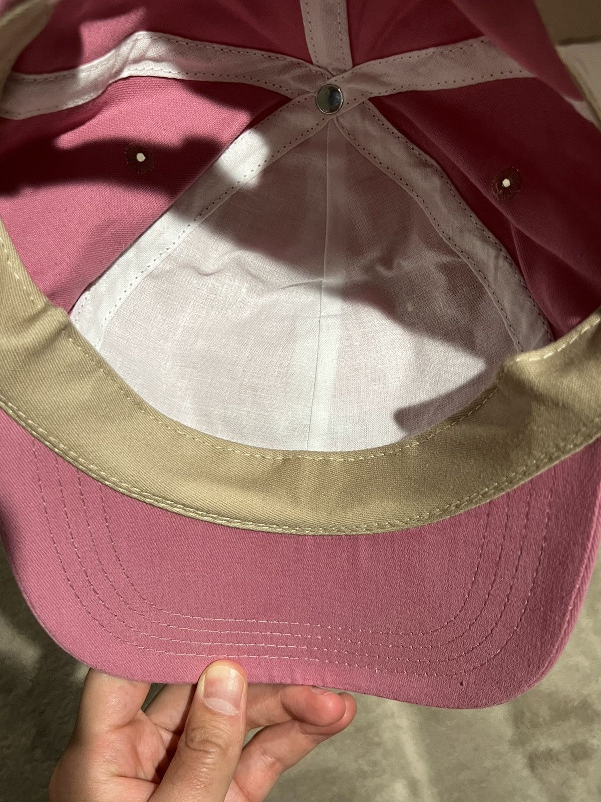 Aime Leon Dore Aime Leon Dore Pink Embroidered Hat Size ONE SIZE - 3 Thumbnail