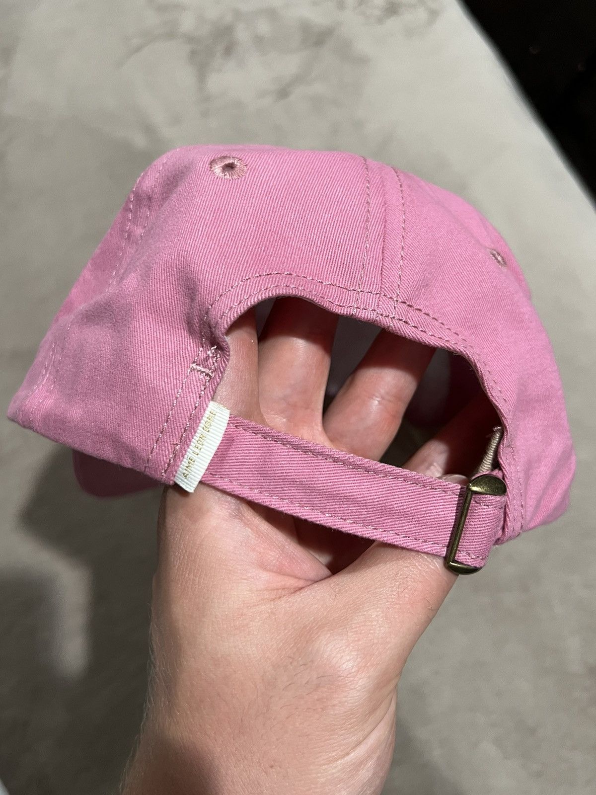 Aime Leon Dore Aime Leon Dore Pink Embroidered Hat Size ONE SIZE - 5 Thumbnail
