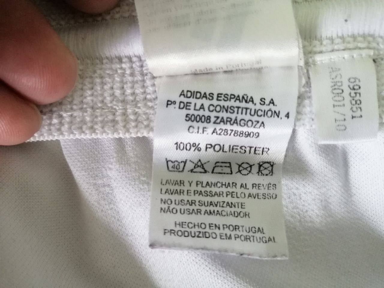 Adidas 2000-01 Real Madrid shorts XL Size US 38 / EU 54 - 6 Thumbnail