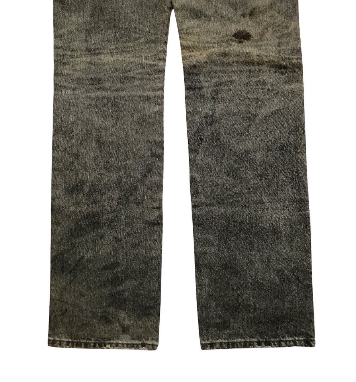 FACTOTUM JAPANESE BRAND FACTOTUM DISTRESSED JEANS Size US 32 / EU 48 - 6 Thumbnail