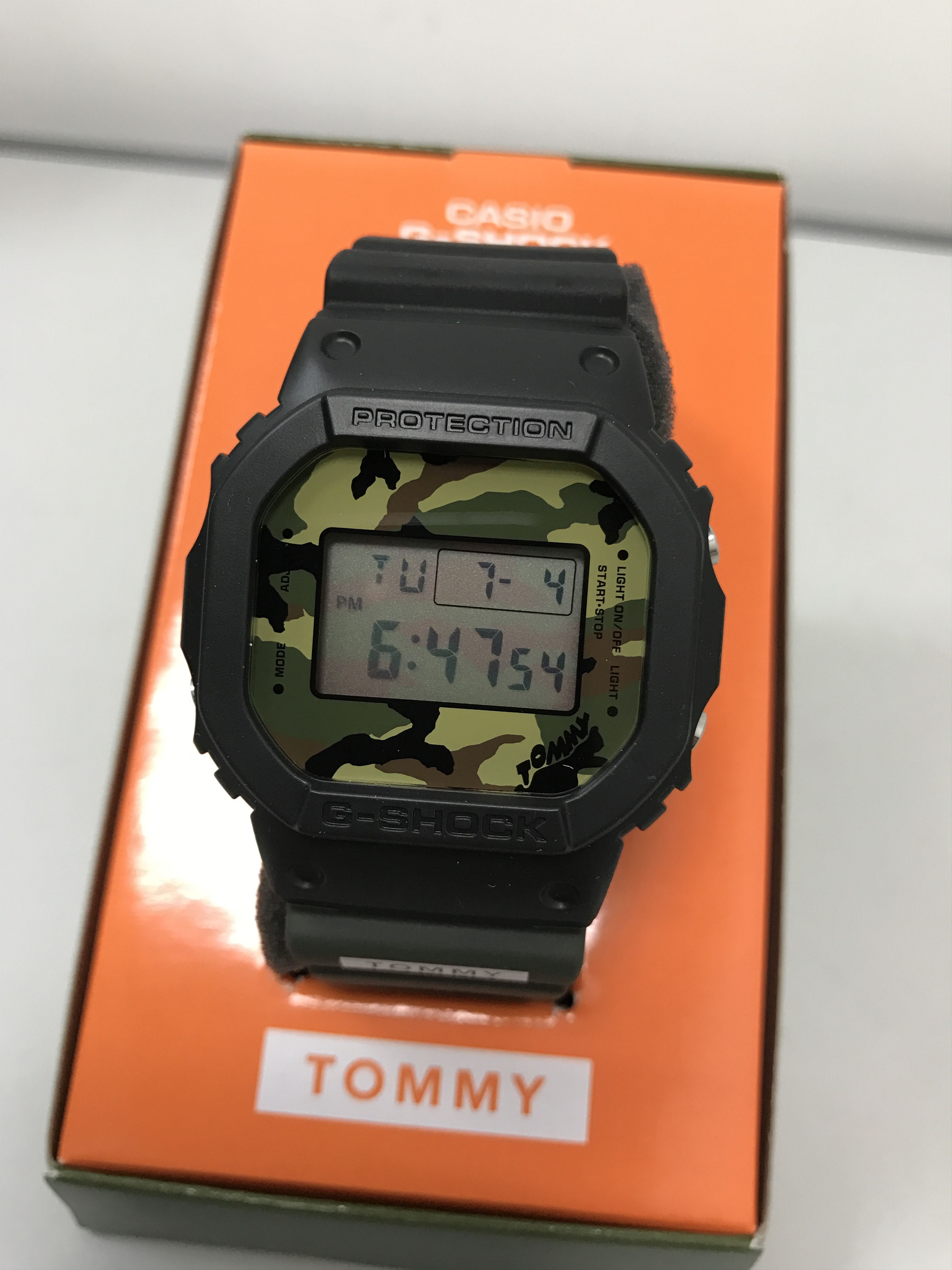 Casio × G Shock × Tommy Hilfiger Casio G Shock x Tommy Japan Dw 
