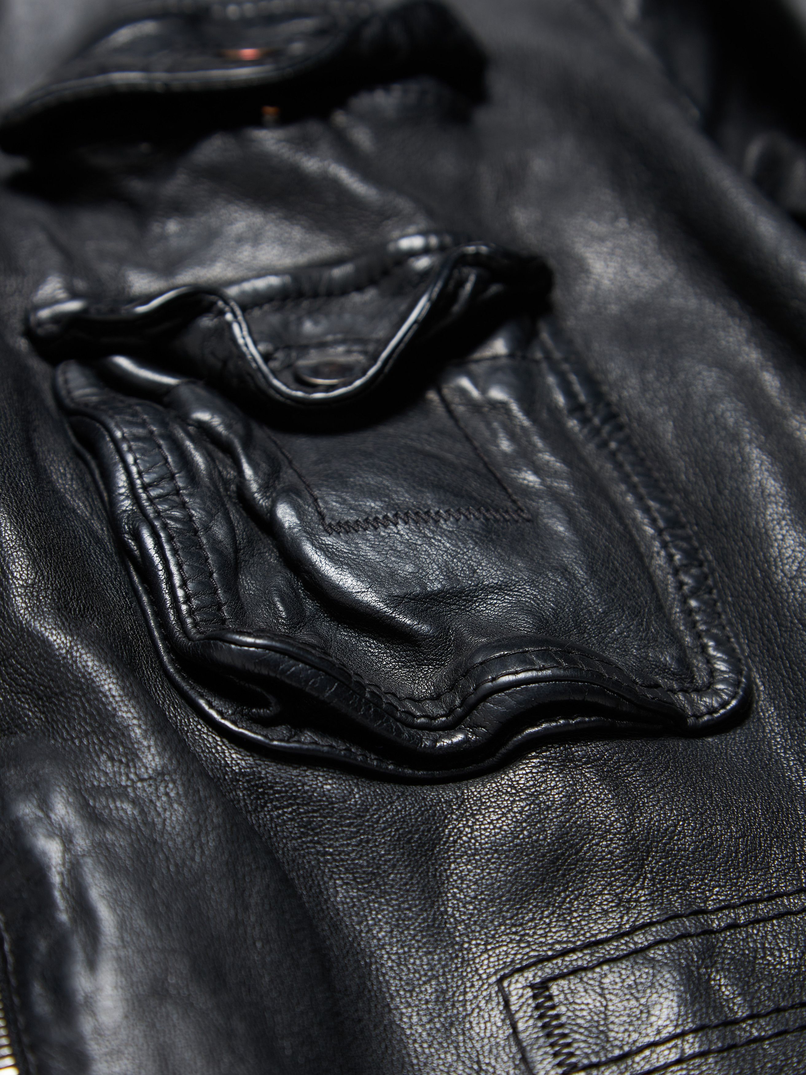 Neil Barrett Black Field Leather Jacket | Grailed