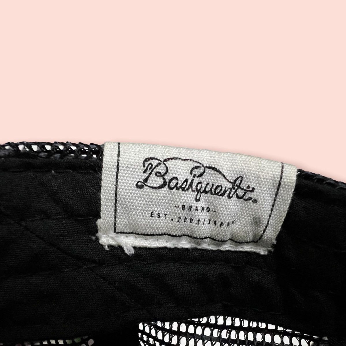 Japanese Brand BASIQUENTI DISTRESSED DENIM TRUCKER SNAPBACK Size ONE SIZE - 17 Thumbnail