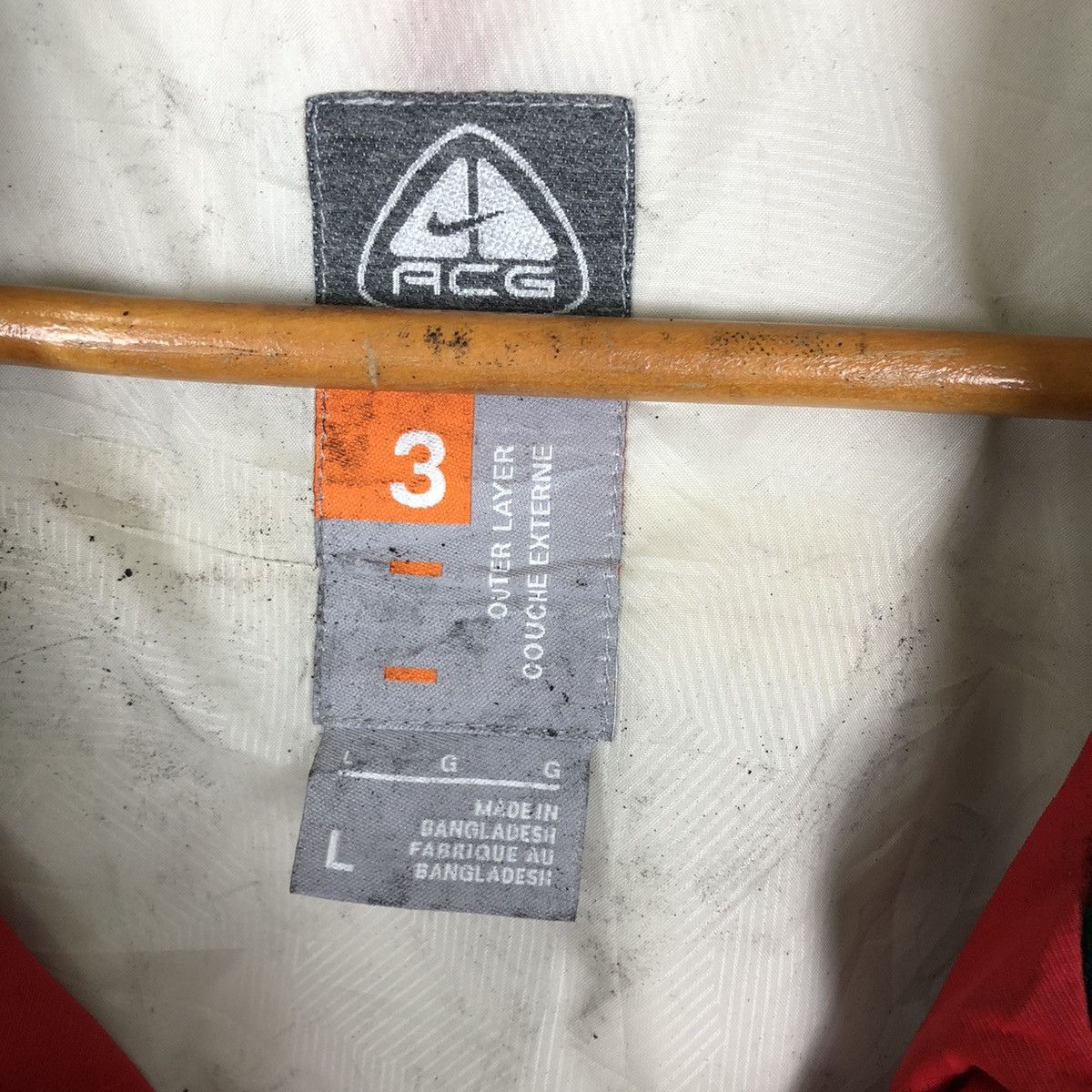 Vintage NIKE ACG LIGHT HOODIE JACKET Size US L / EU 52-54 / 3 - 10 Thumbnail