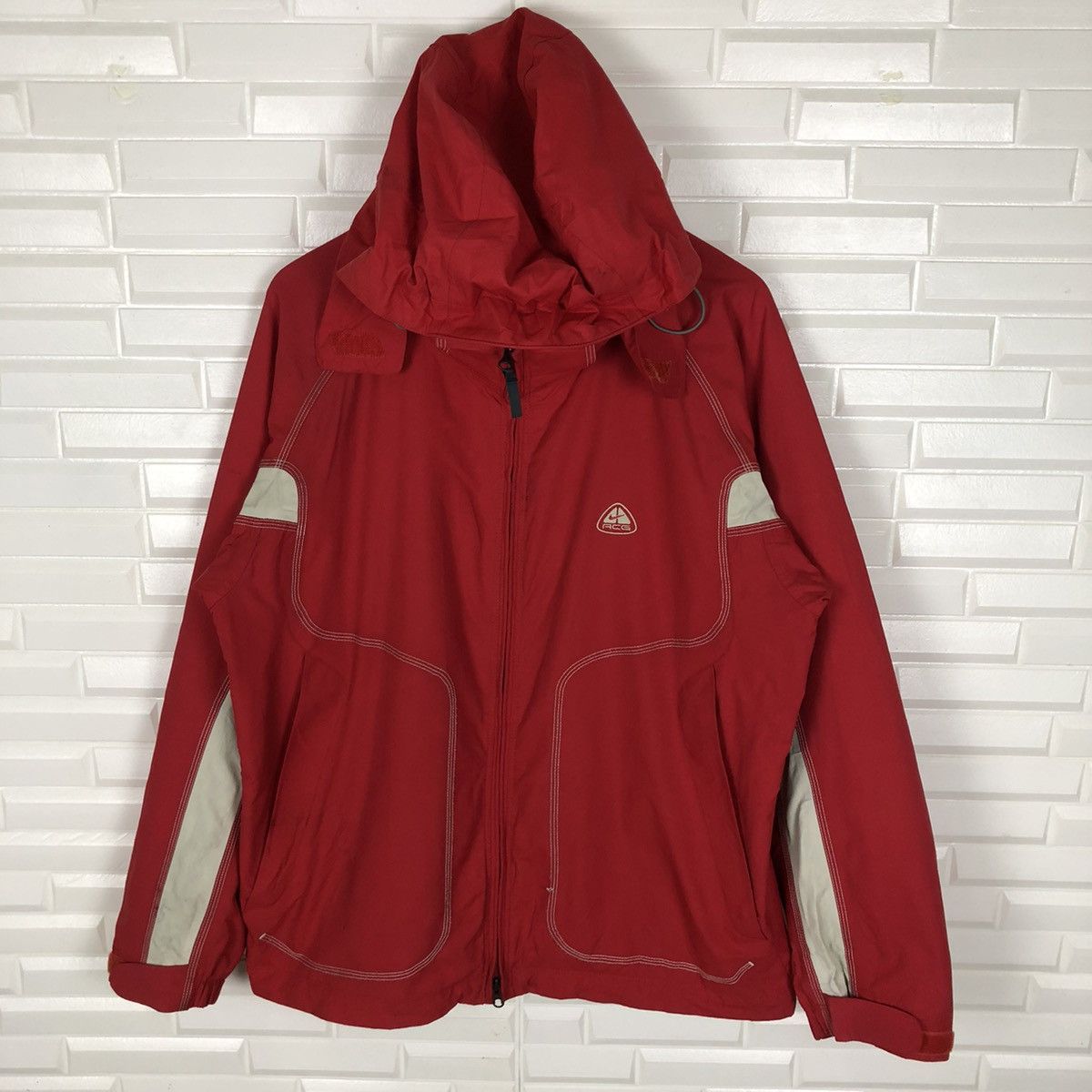 Vintage NIKE ACG LIGHT HOODIE JACKET Size US L / EU 52-54 / 3 - 2 Thumbnail