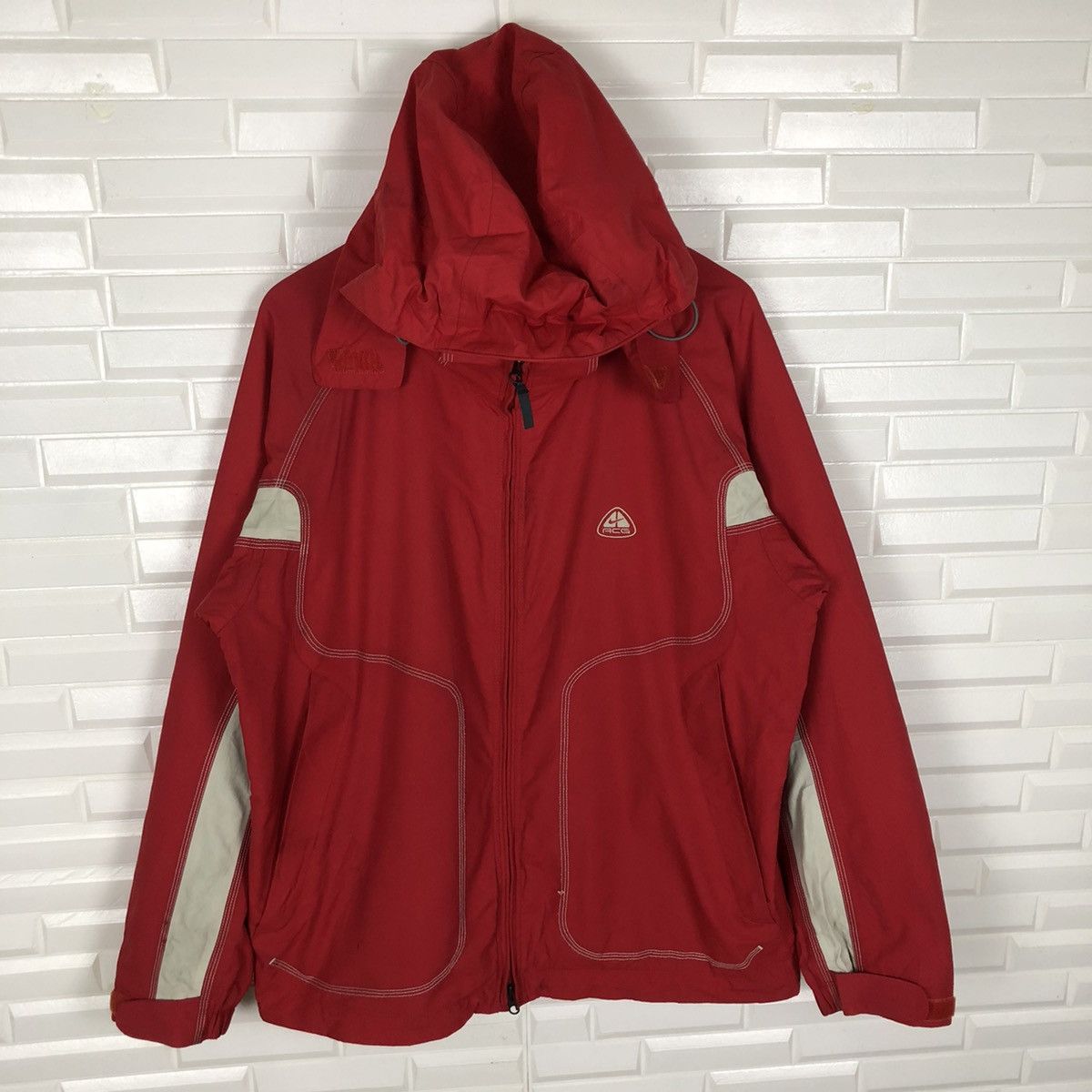 Vintage NIKE ACG LIGHT HOODIE JACKET Size US L / EU 52-54 / 3 - 4 Thumbnail