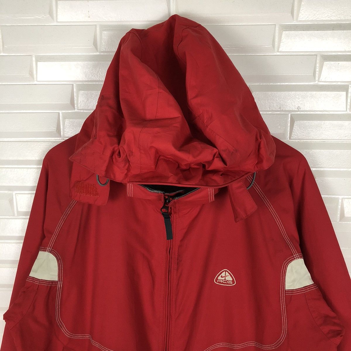 Vintage NIKE ACG LIGHT HOODIE JACKET Size US L / EU 52-54 / 3 - 6 Thumbnail
